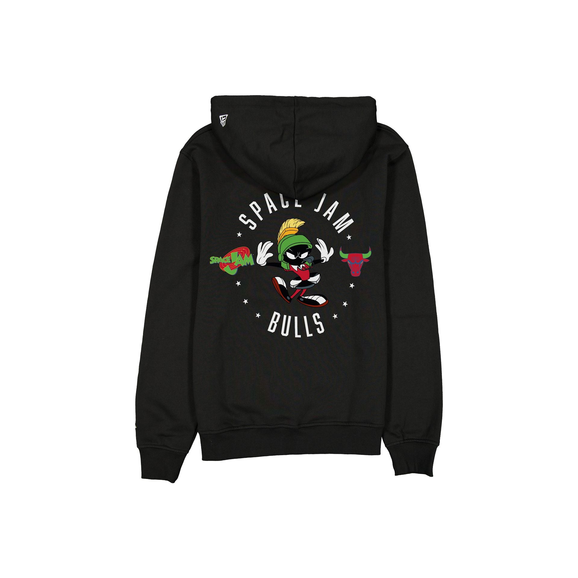 Alternative view of Space Jam X Chicago Bulls Black Hoodie