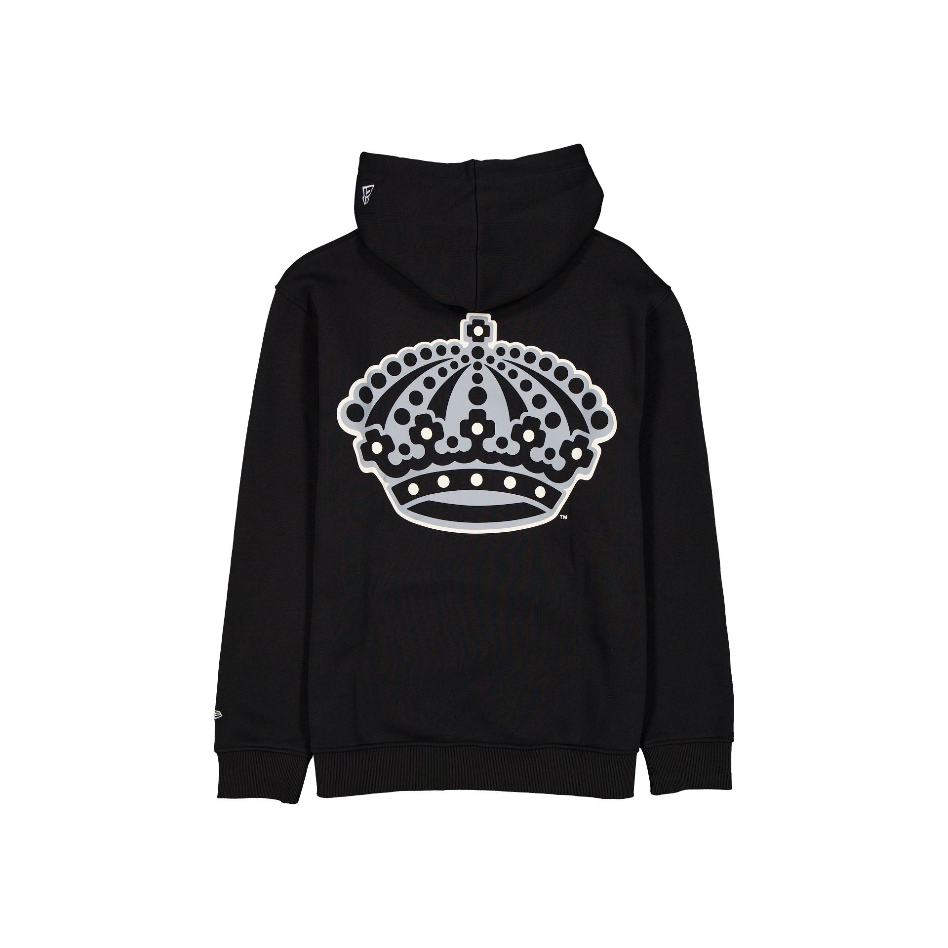 Alternative view of Los Angeles Kings Retro Black Hoodie