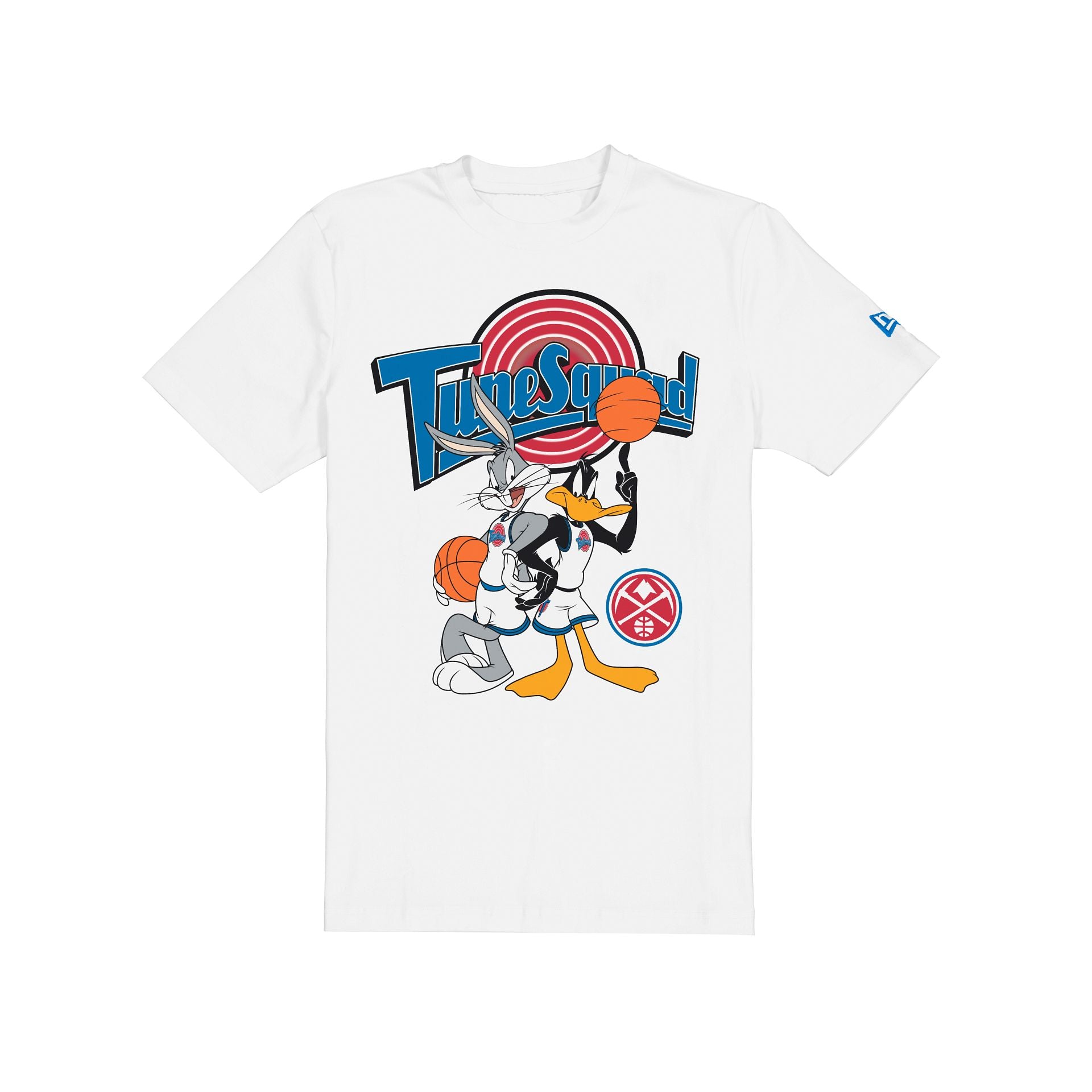 Space Jam X Denver Nuggets Tune Squad White T-Shirt