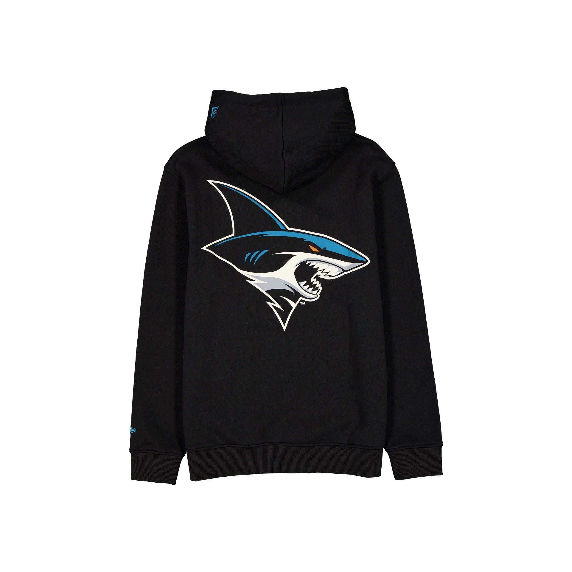 Alternative view of San Jose Sharks Retro Black Hoodie