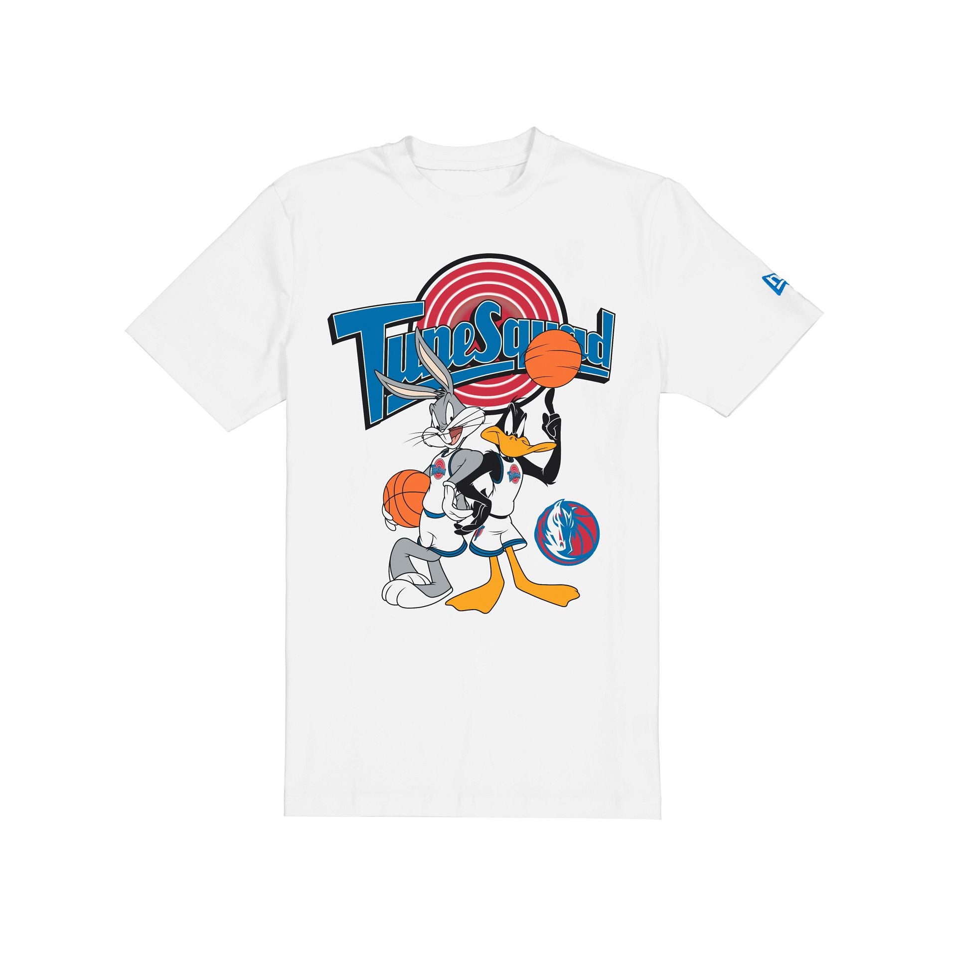 Space Jam X Dallas Mavericks Tune Squad White T-Shirt