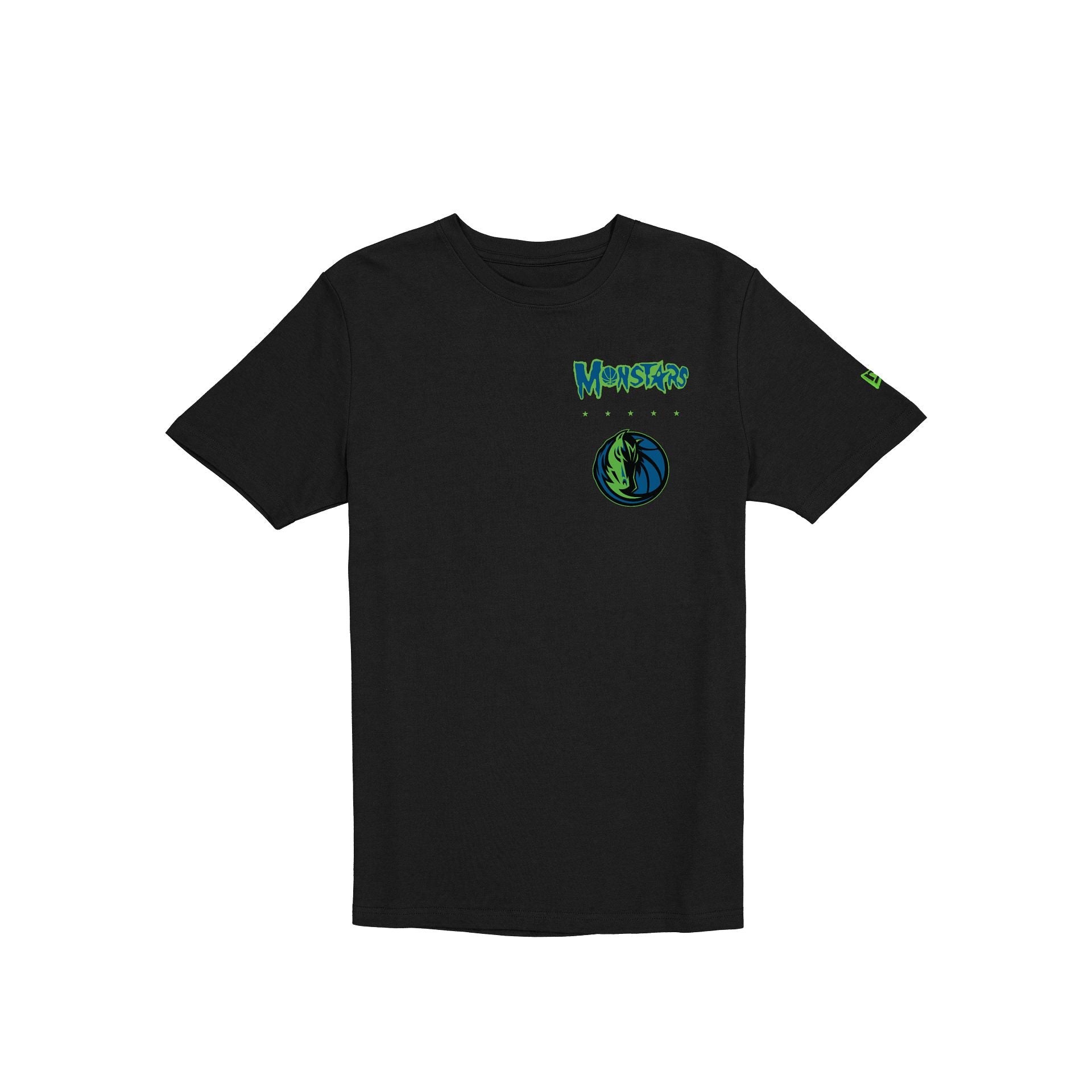 Space Jam X Dallas Mavericks Monstars Black T-Shirt