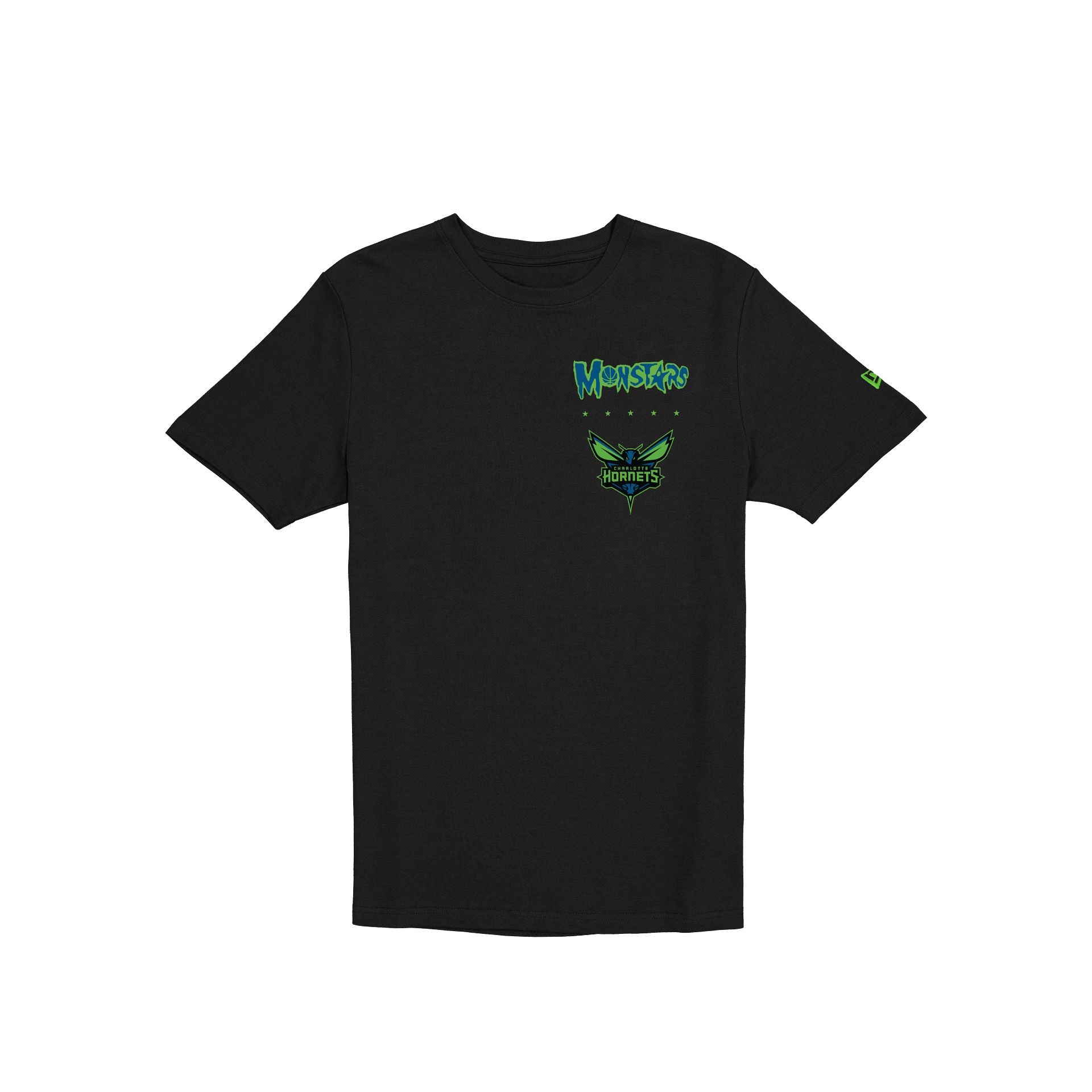 Space Jam X Charlotte Hornets Monstars Black T-Shirt