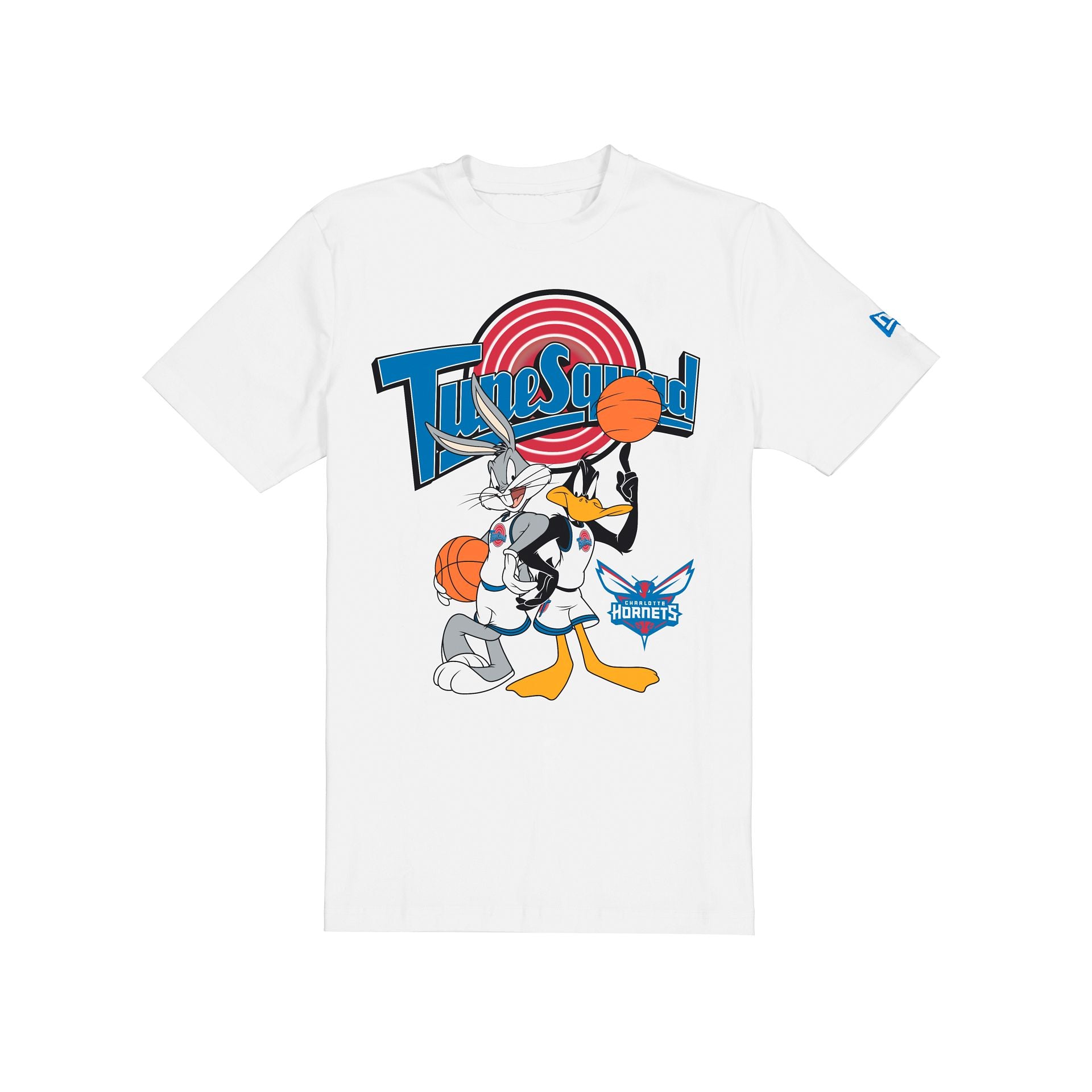 Space Jam X Charlotte Hornets Tune Squad White T-Shirt