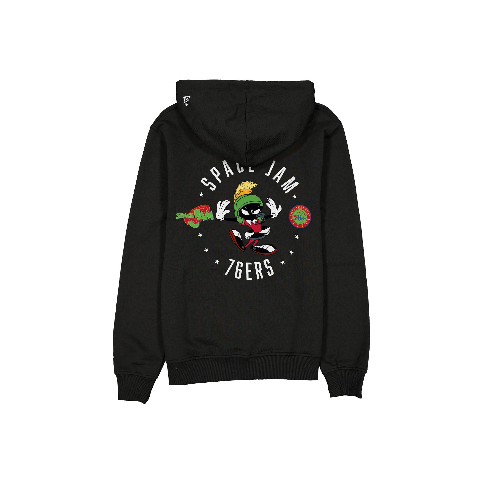 Alternative view of Space Jam X Philadelphia 76Ers Black Hoodie