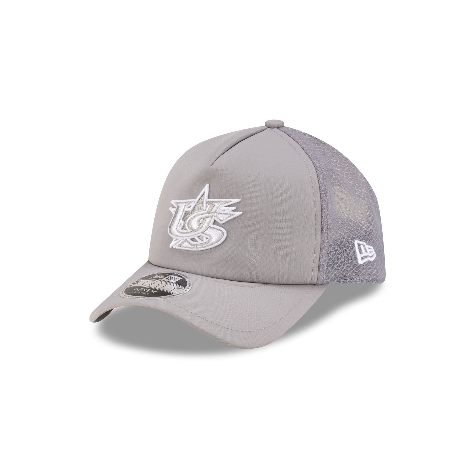 Usa Baseball 2026 Batting Practice Gray 9Forty Apex Trucker Hat