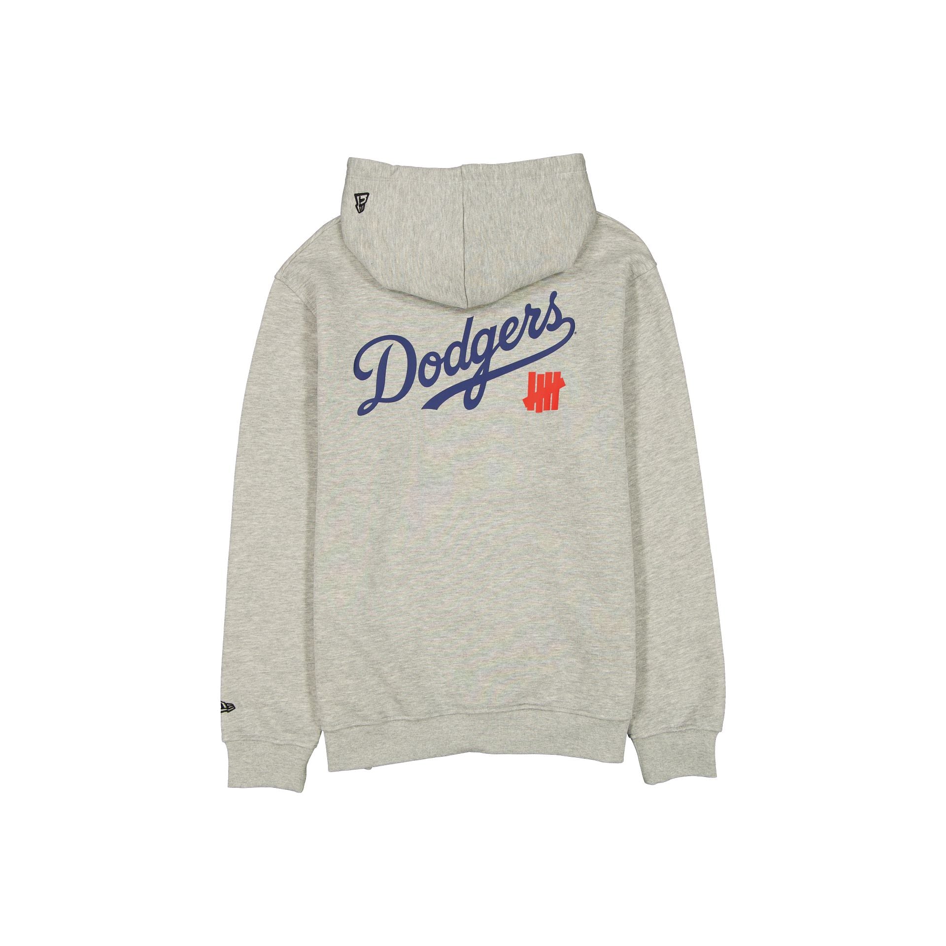 Alternative view of Undefeated X Los Angeles Dodgers Tally Gray Hoodie