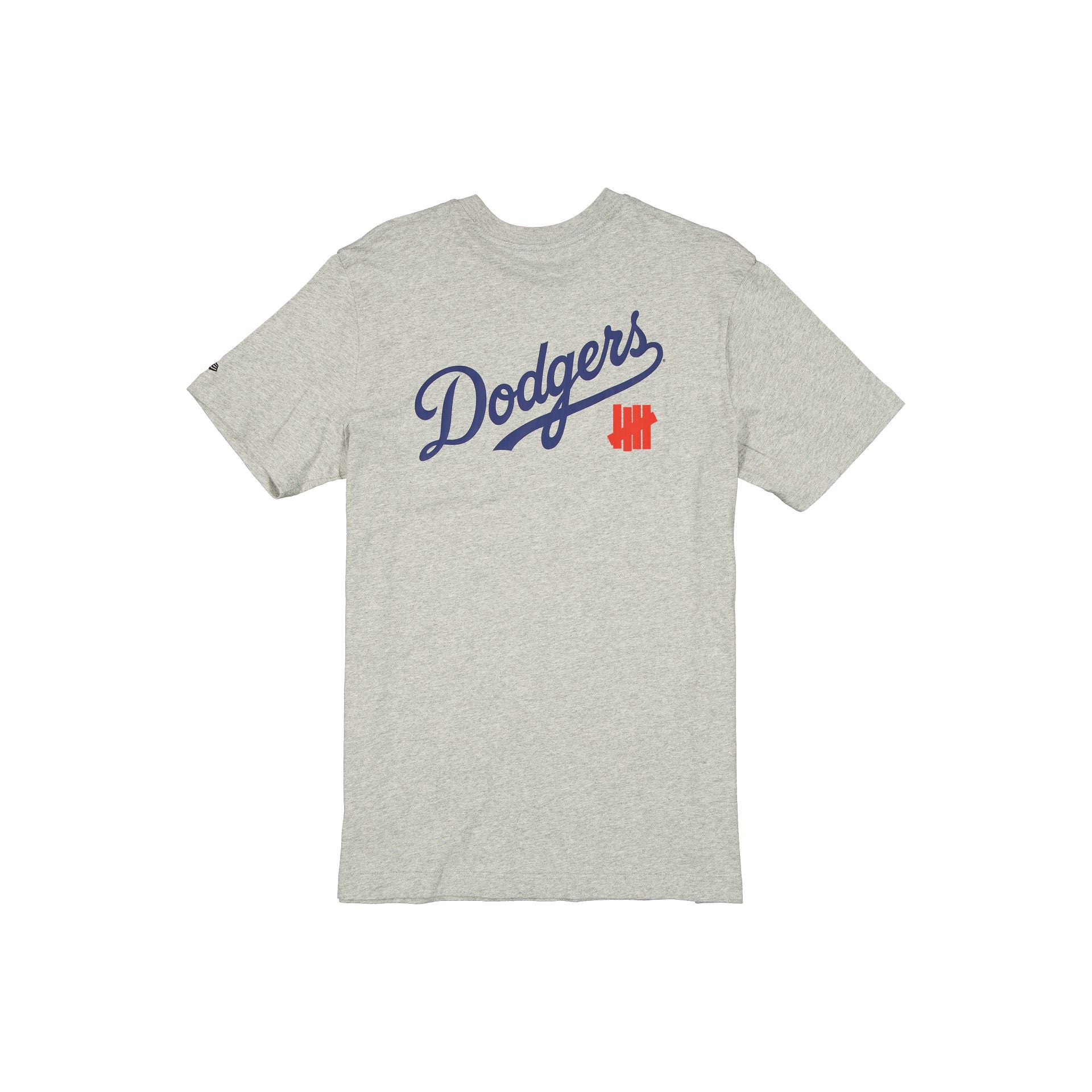Alternative view of Undefeated X Los Angeles Dodgers Tally Gray T-Shirt