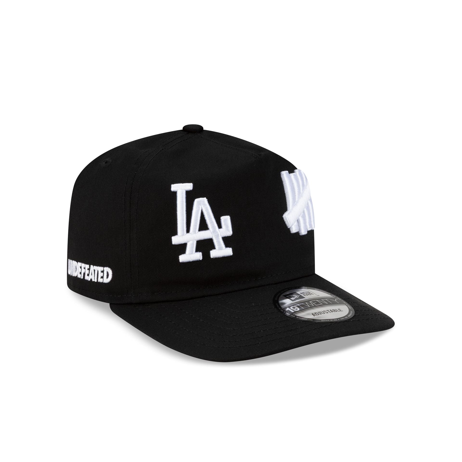 Undefeated X Los Angeles Dodgers Tally Black 19Twenty Adjustable Hat