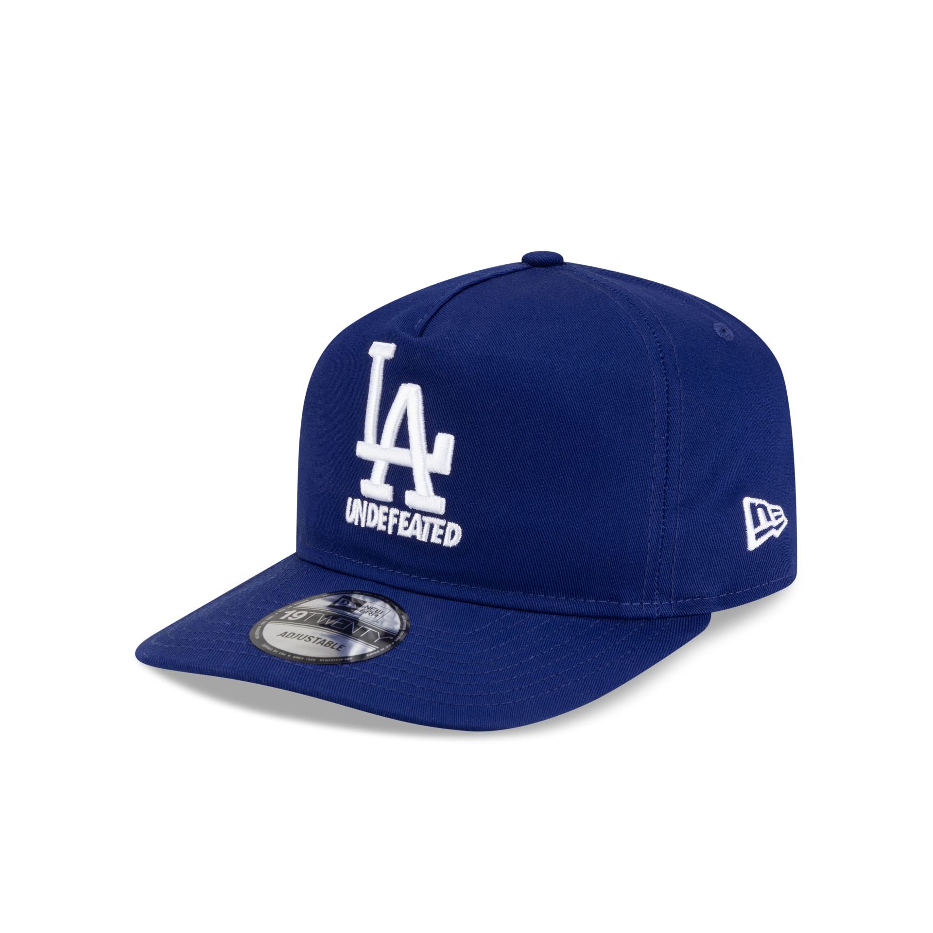 Undefeated X Los Angeles Dodgers Stacked Blue 19Twenty Adjustable Hat - Image 3