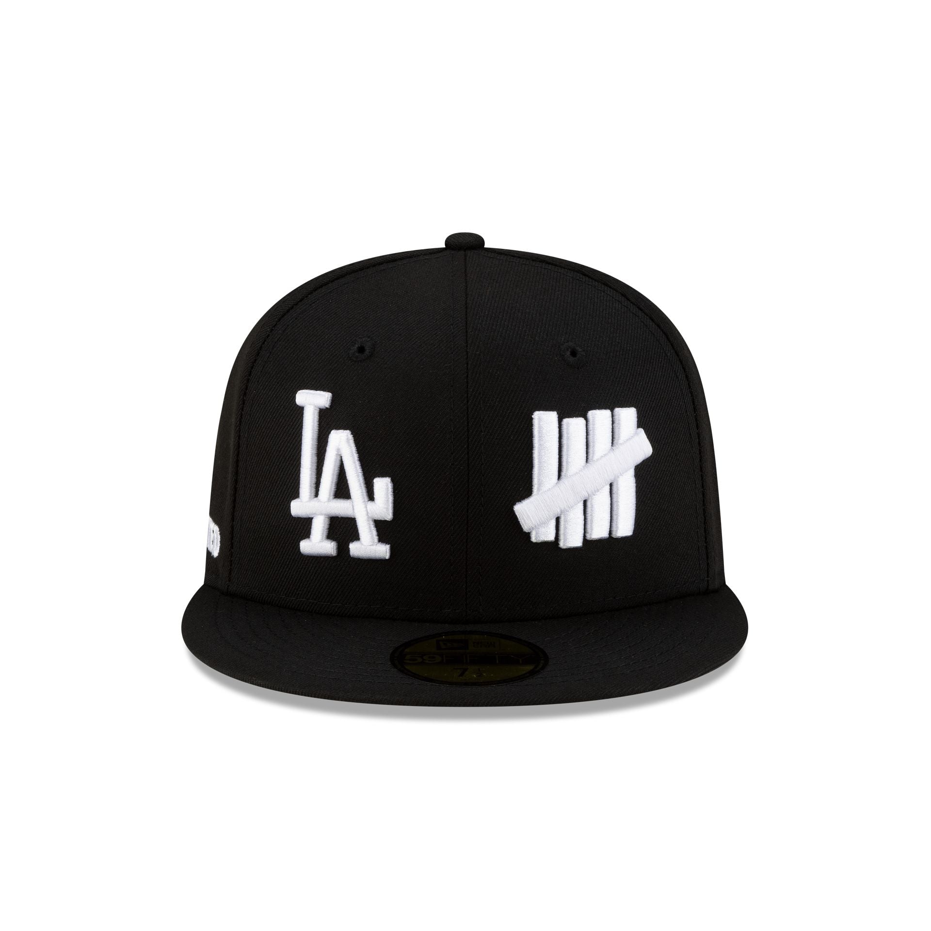 Alternative view of Undefeated X Los Angeles Dodgers Tally Black 59Fifty Fitted Hat