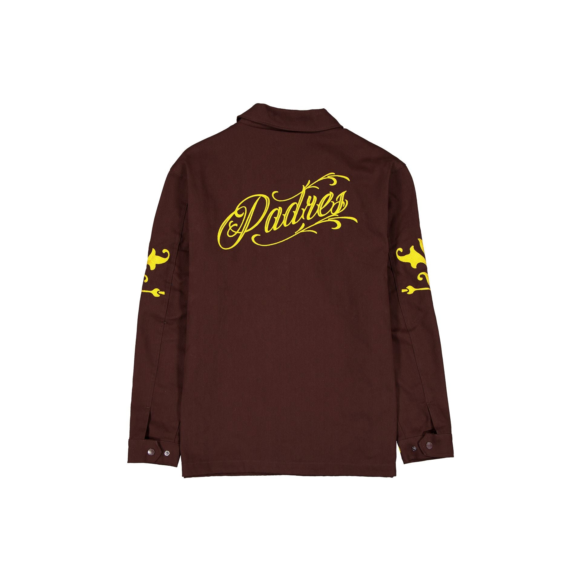 San Diego Padres Script Coaches Jacket - Image 2