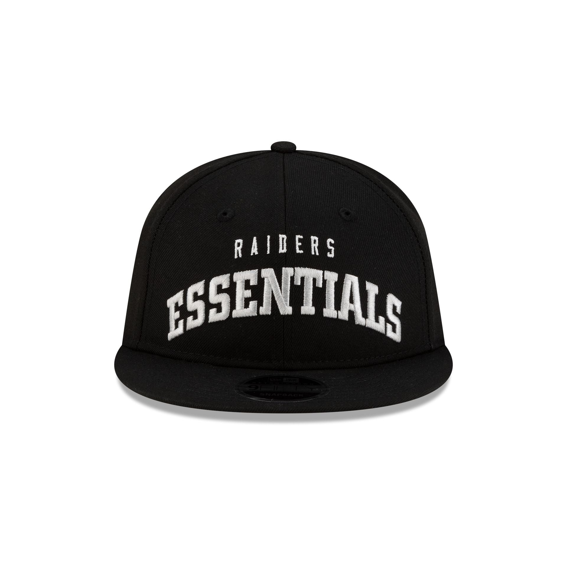 Alternative view of Las Vegas Raiders Fear Of God Essentials Retro Crown 9Fifty Snapback Hat