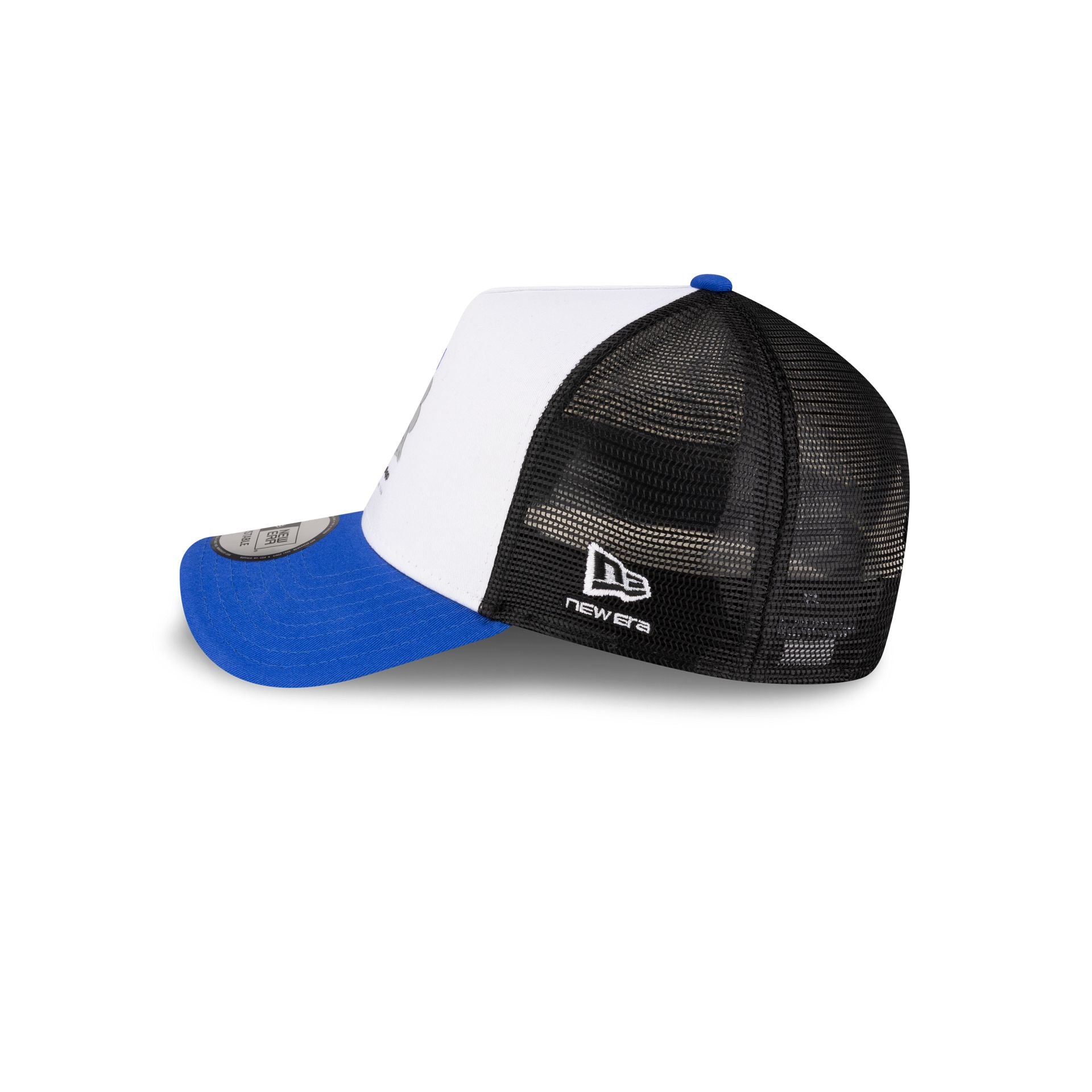 Visa Cash App Racing Bulls Essential White 9Forty A-Frame Trucker Hat - Image 4