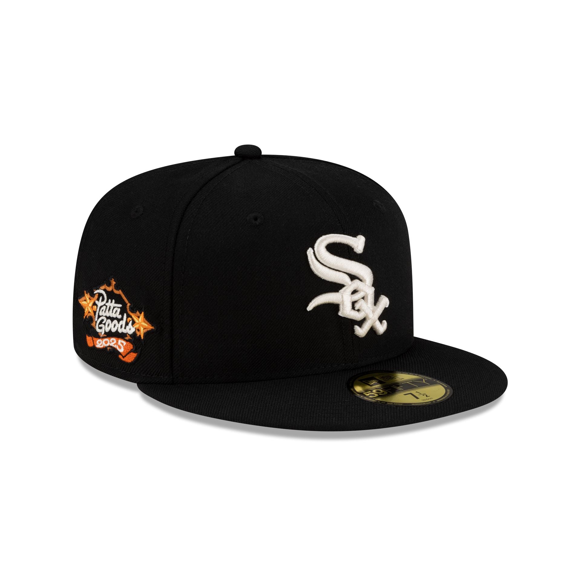Patta X Joe Freshgoods Chicago White Sox Black 59Fifty Fitted Hat