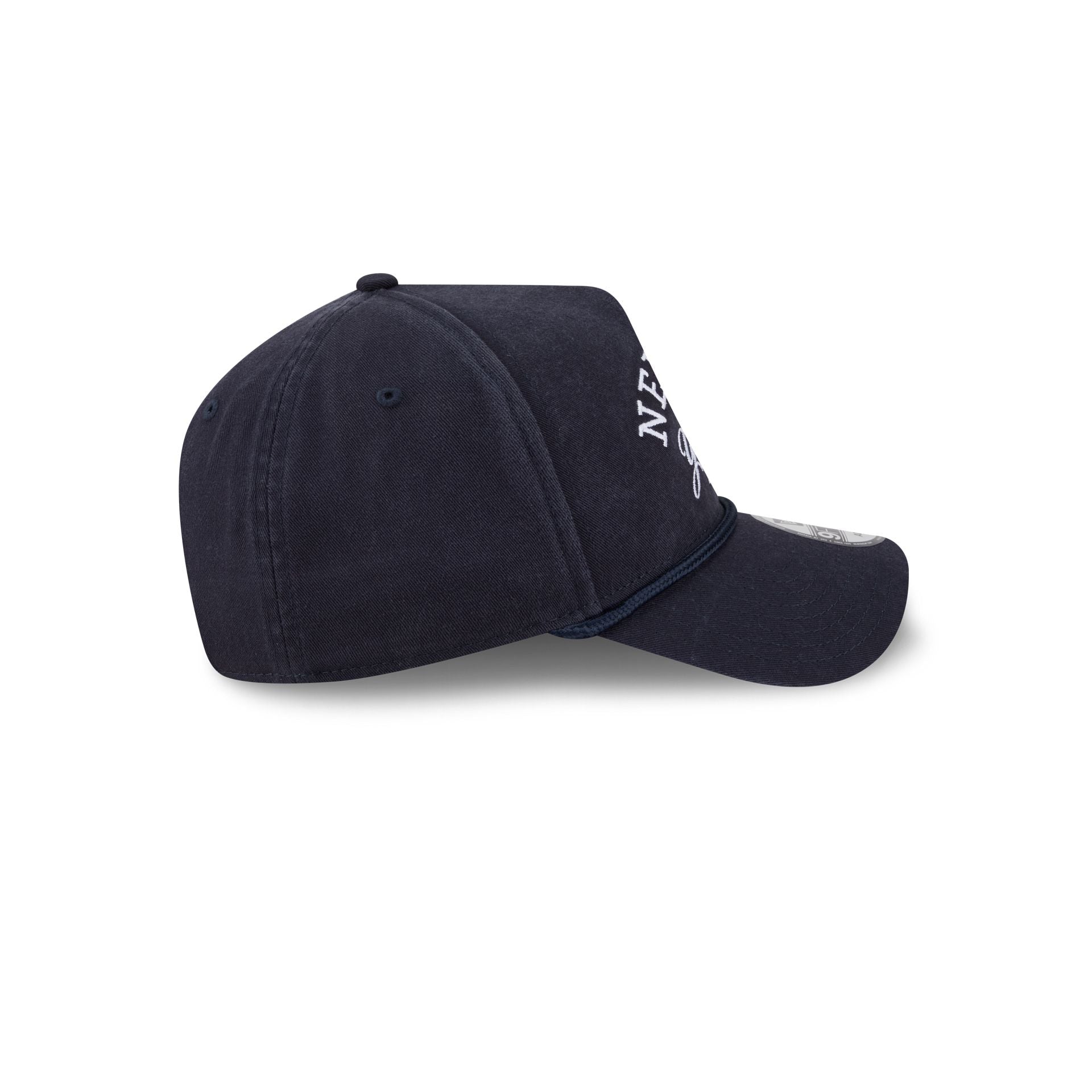 New York Yankees Stacked Rope 9Forty A-Frame Snapback Hat - Image 5