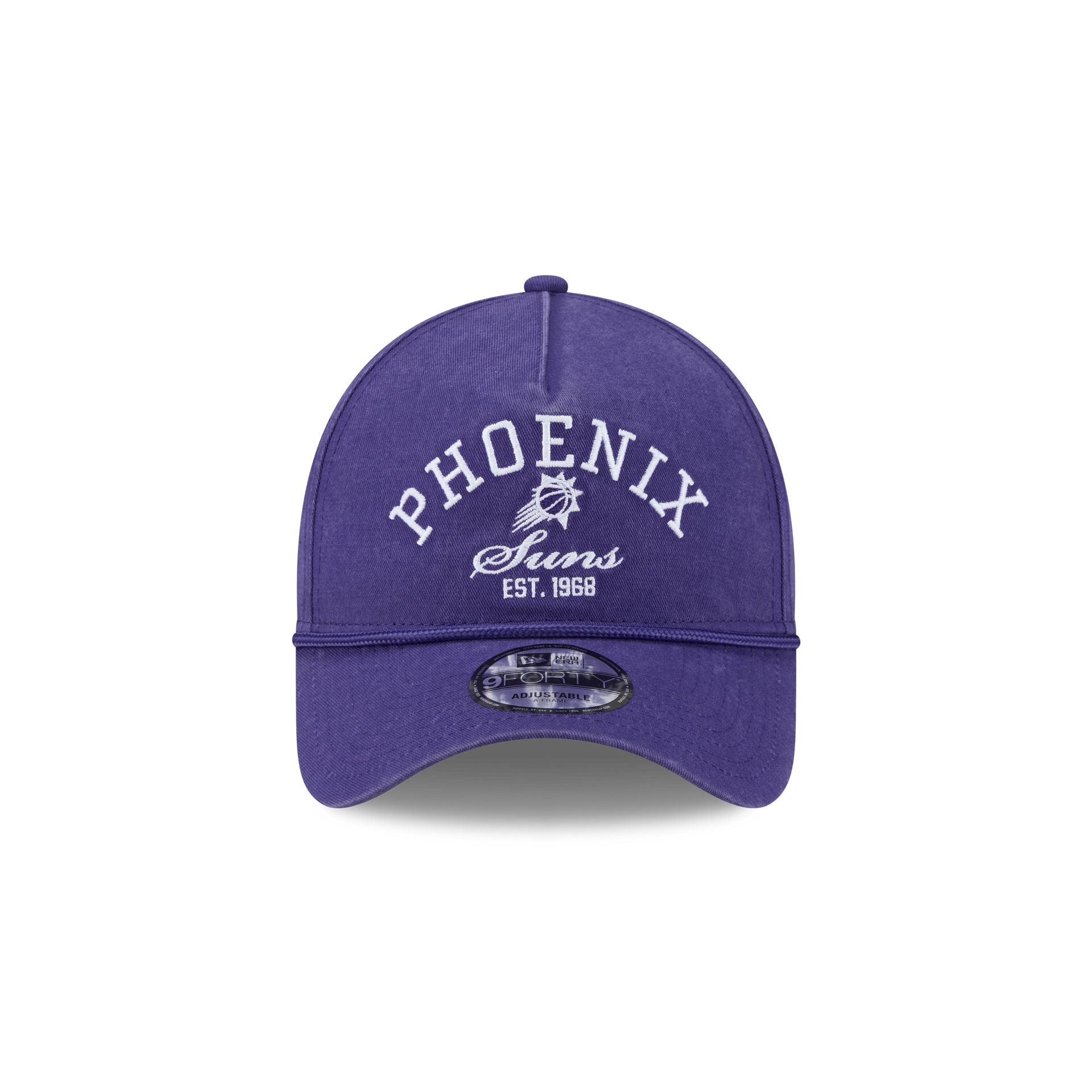 Alternative view of Phoenix Suns Stacked Rope 9Forty A-Frame Snapback Hat