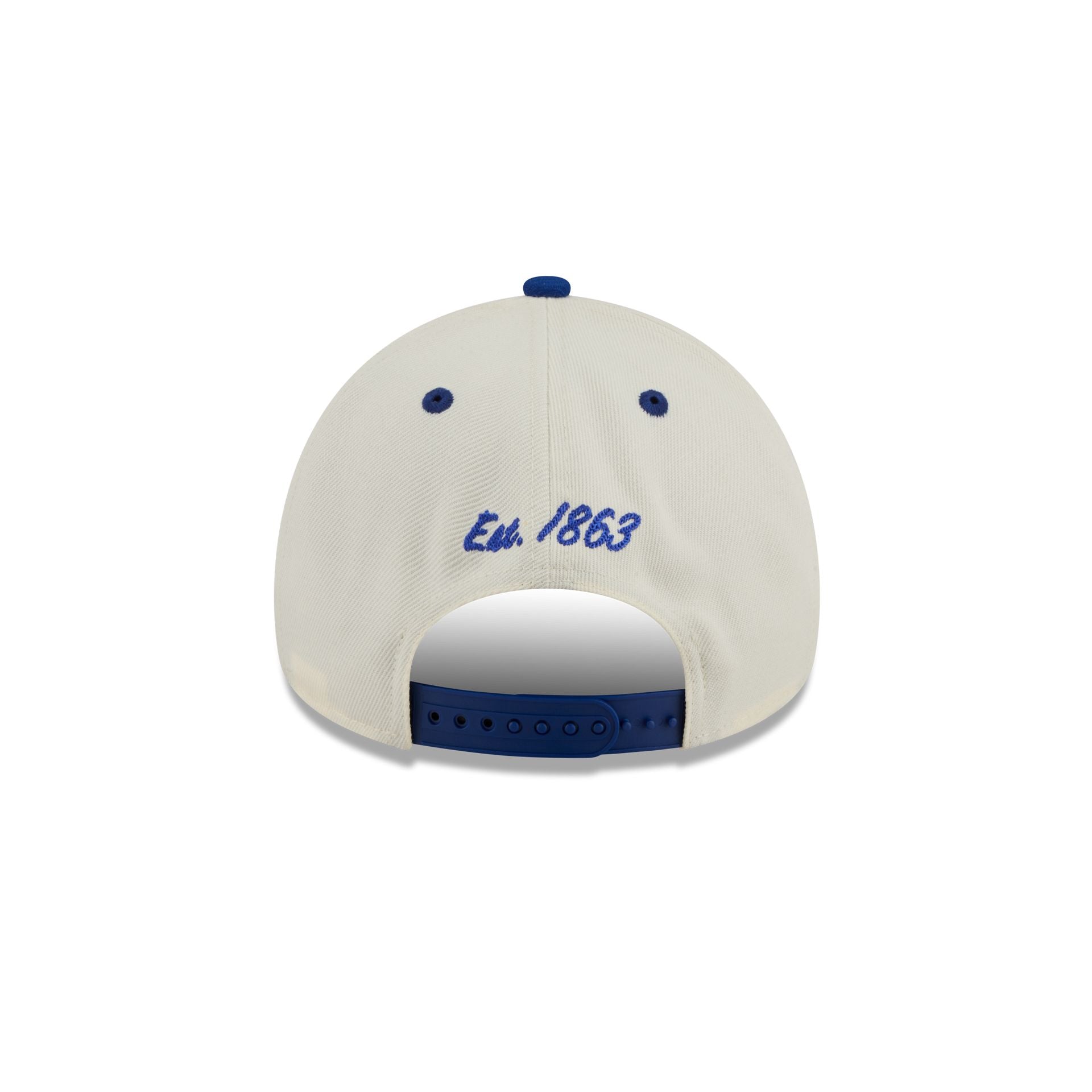 Kentucky Wildcats Chrome White Arched 9Forty A-Frame Snapback Hat - Image 6