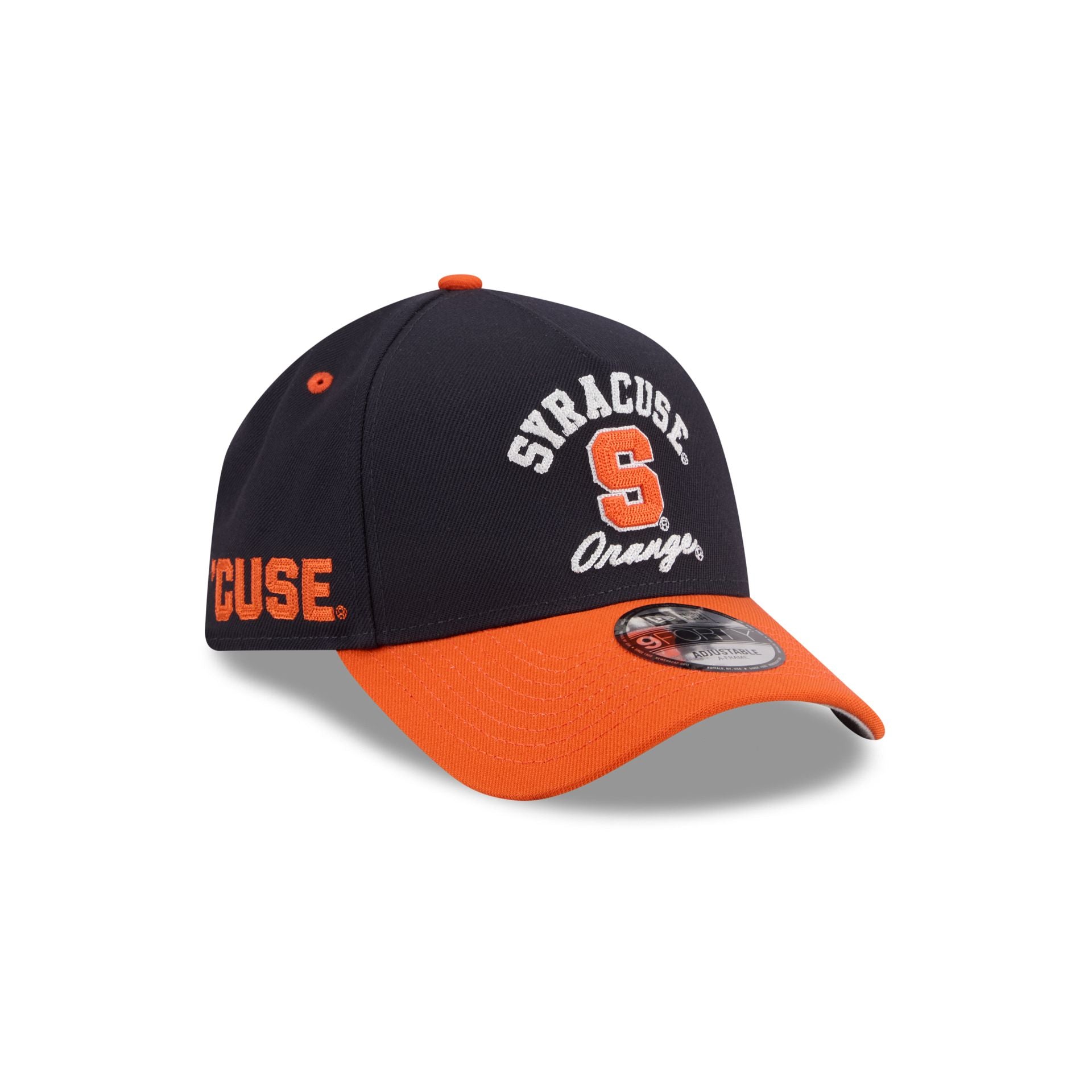 Syracuse Orange Arched 9Forty A-Frame Snapback Hat