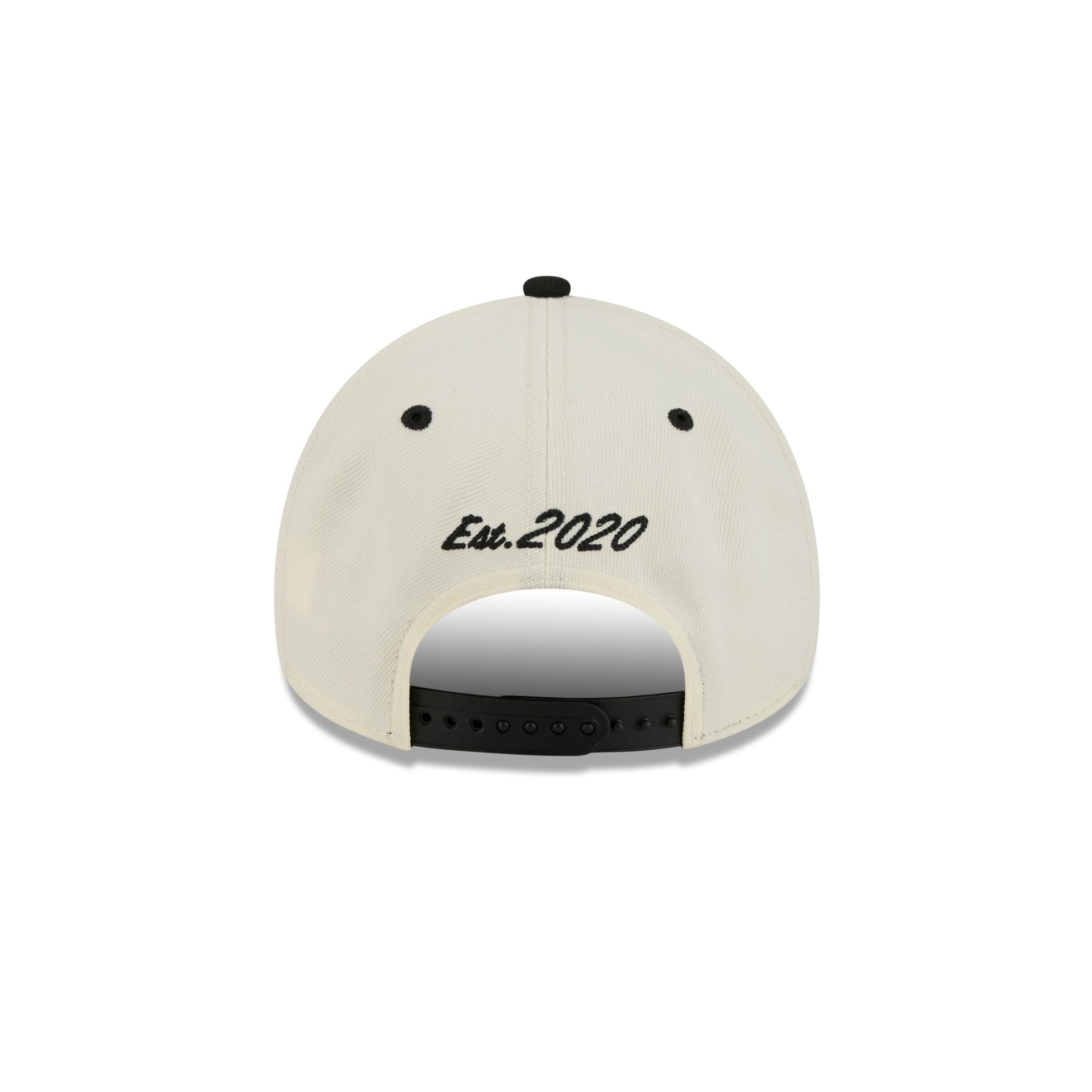 Las Vegas Raiders Chrome White Arched 9Forty A-Frame Snapback Hat - Image 6