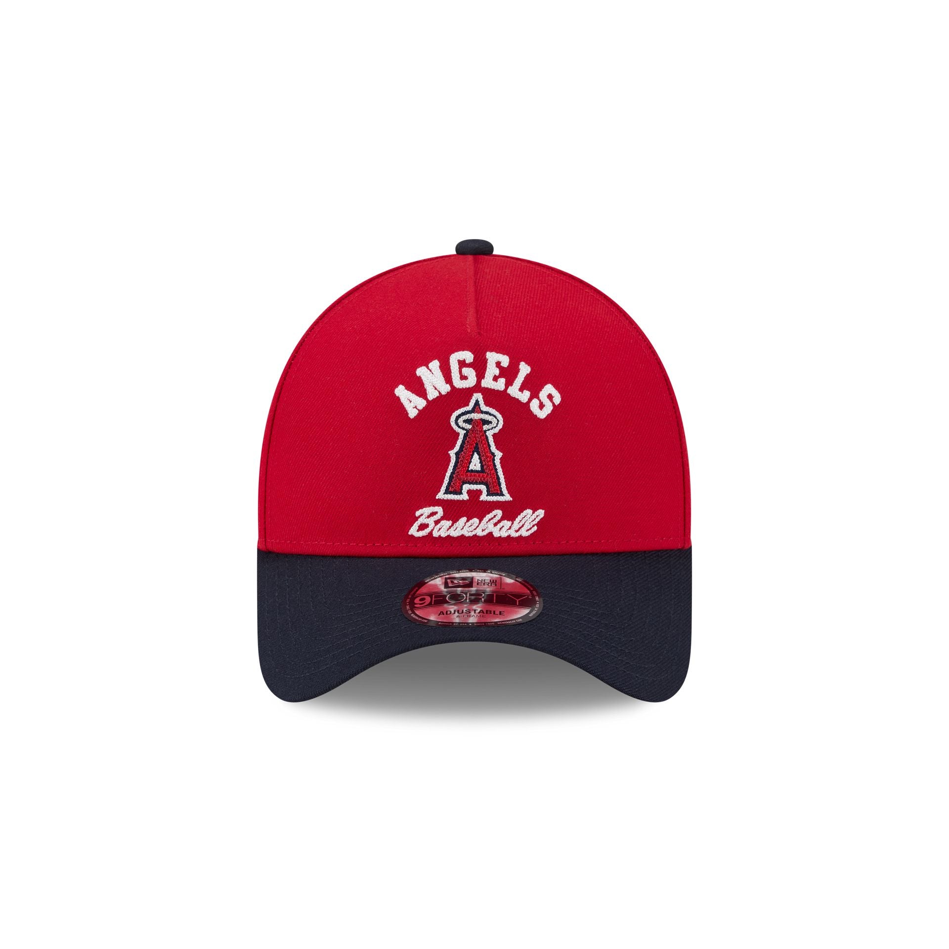 Alternative view of Los Angeles Angels Arched 9Forty A-Frame Snapback Hat