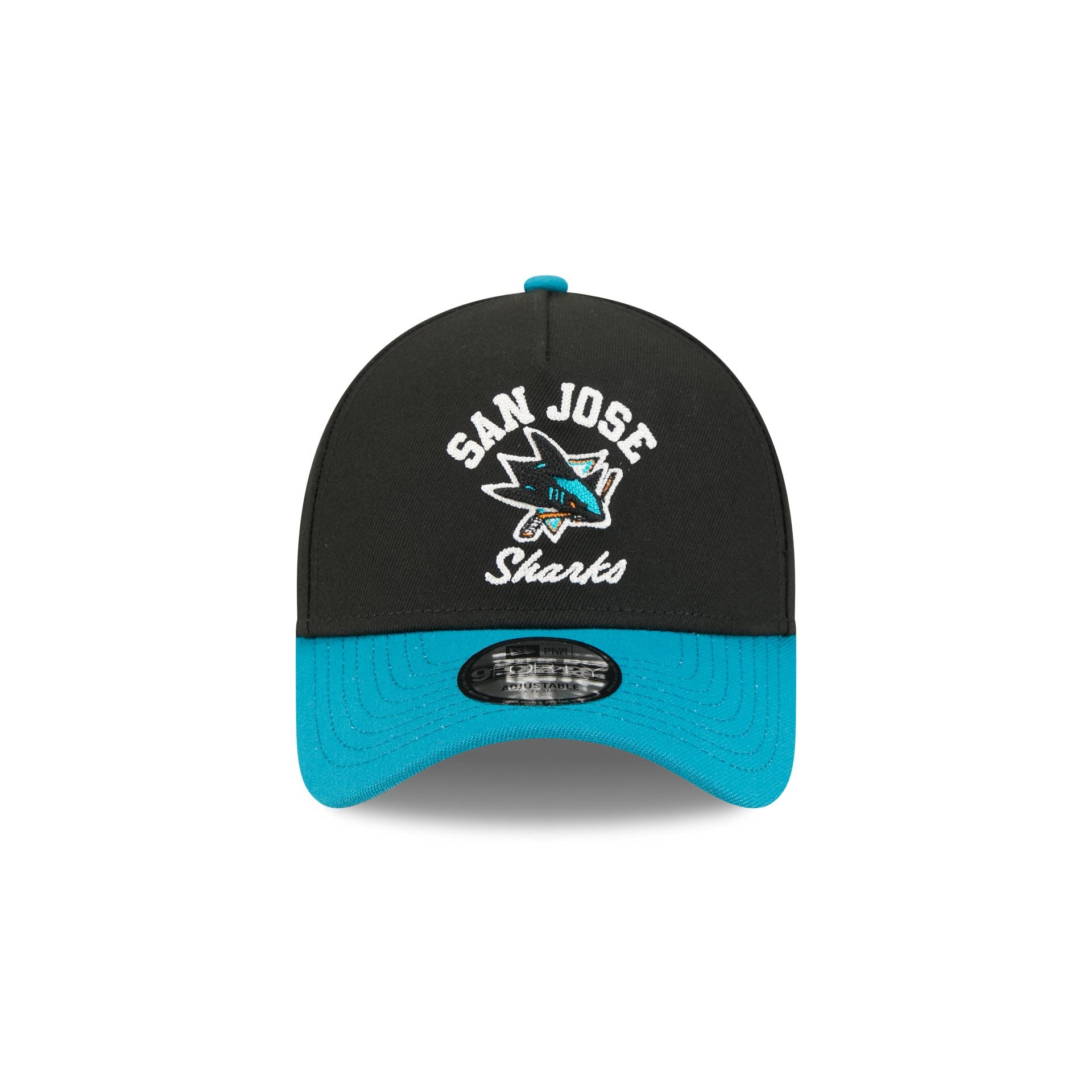 Alternative view of San Jose Sharks Arched 9Forty A-Frame Snapback Hat