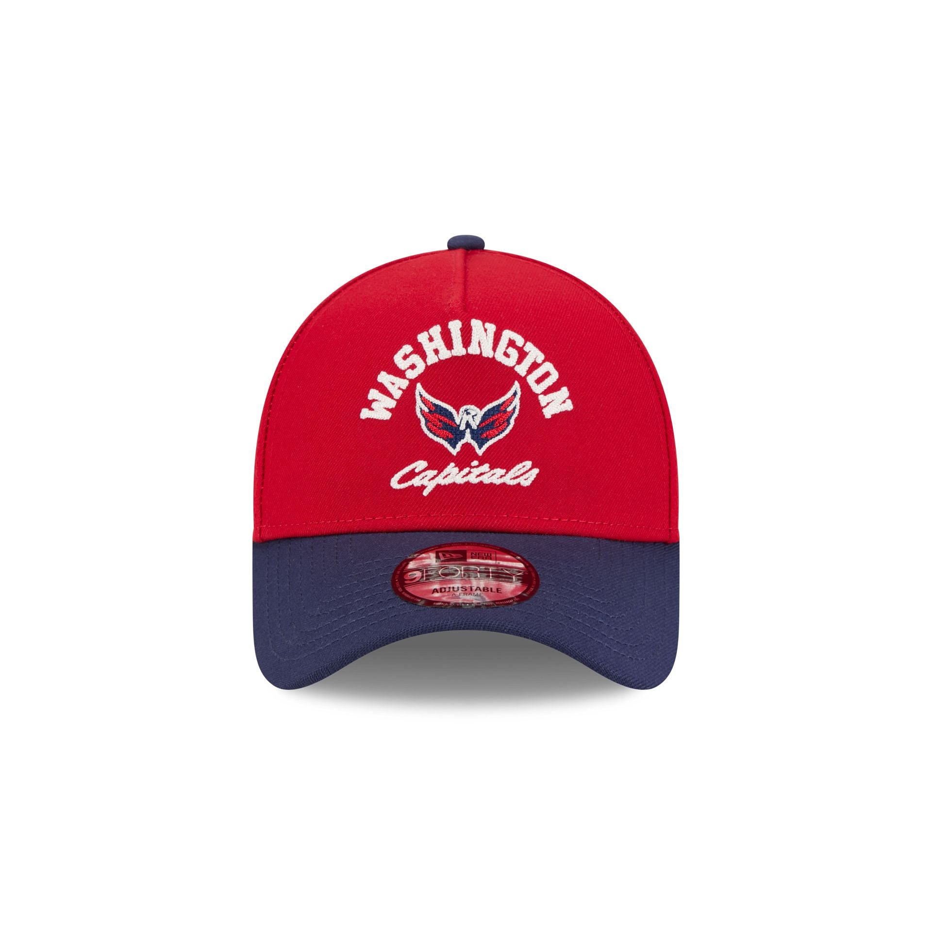 Alternative view of Washington Capitals Arched 9Forty A-Frame Snapback Hat