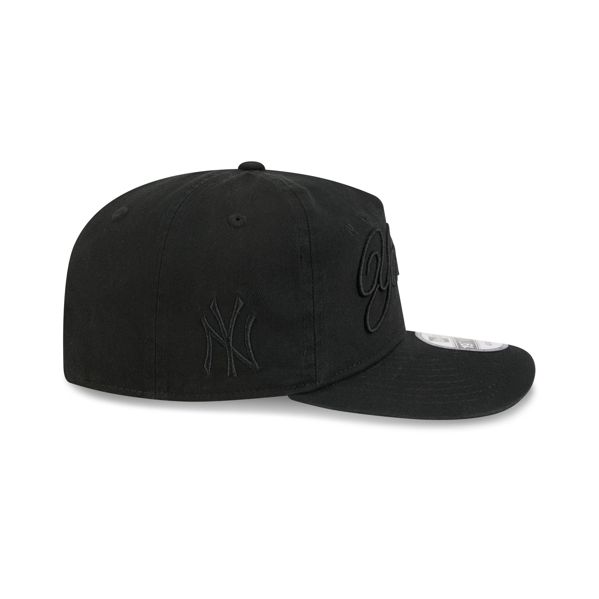New York Yankees All Black Scripted 19Twenty Adjustable Hat - Image 4