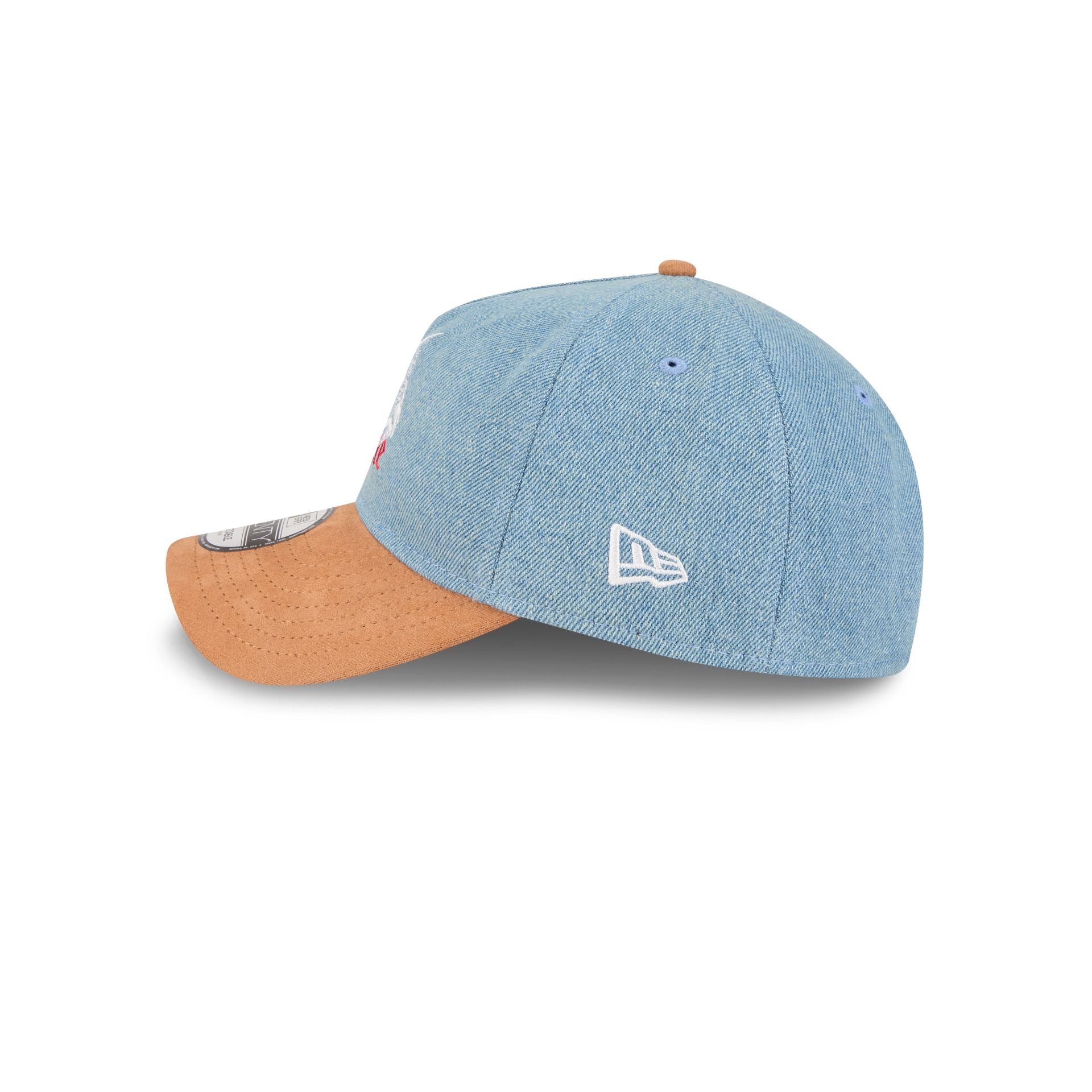 New Era Cap Be Mine Denim Cherub 9Twenty A-Frame Adjustable Hat - Image 4