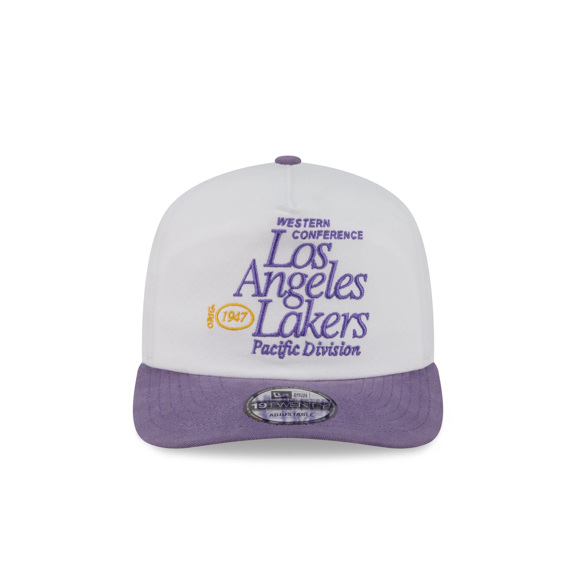 Alternative view of Los Angeles Lakers Conference Script 19Twenty Snapback Hat