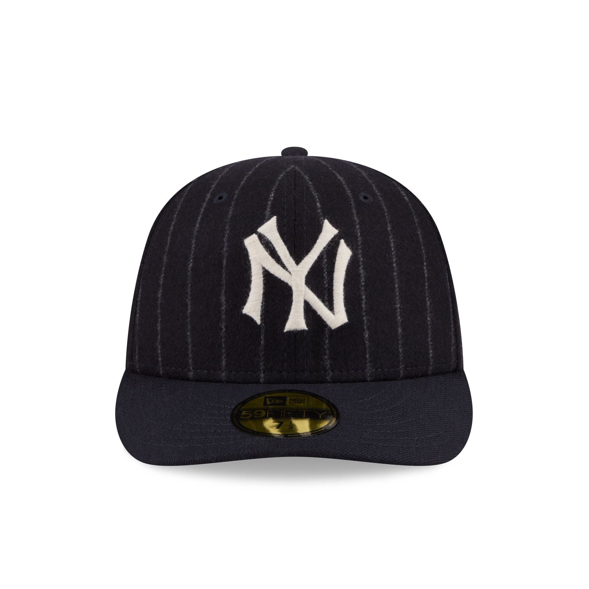 Alternative view of New York Yankees Pinstripe Merino & Cashmere Moon 59Fifty Fitted Hat