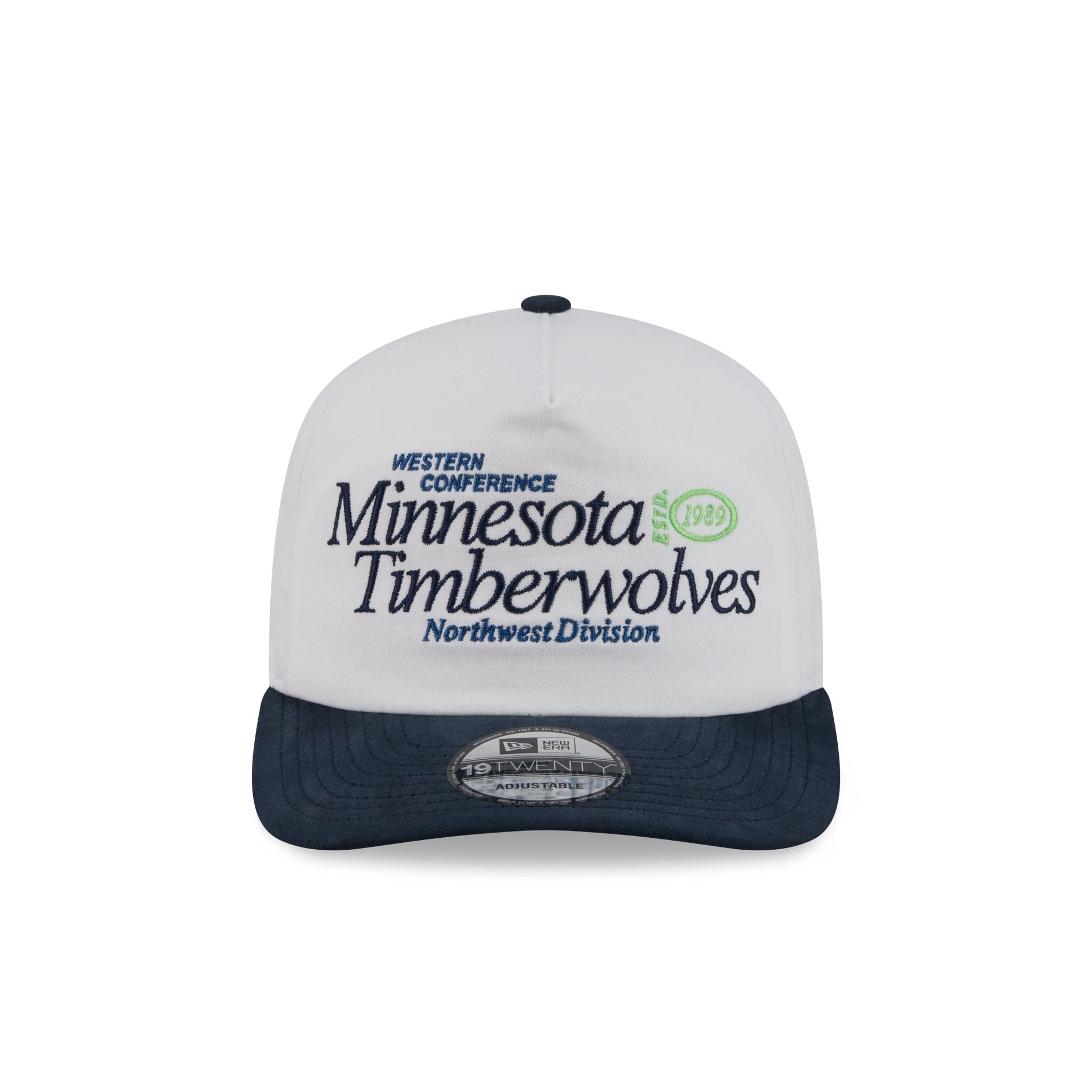 Alternative view of Minnesota Timberwolves Conference Script 19Twenty Snapback Hat