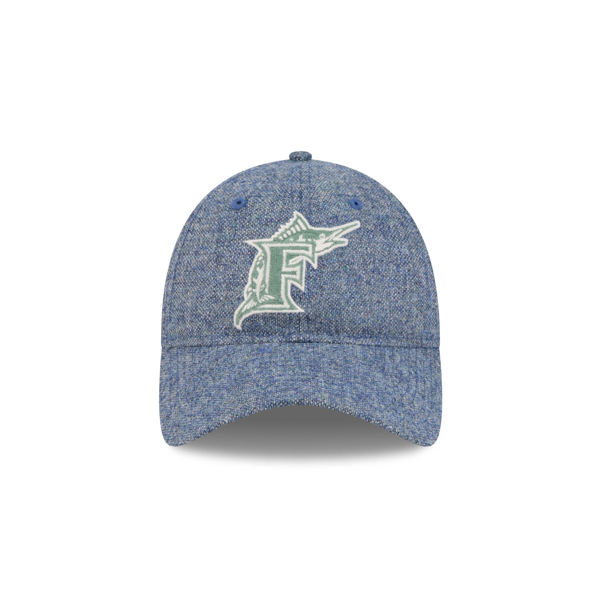 Alternative view of Miami Marlins Light Royal Shetland Moon 9Twenty Adjustable Hat