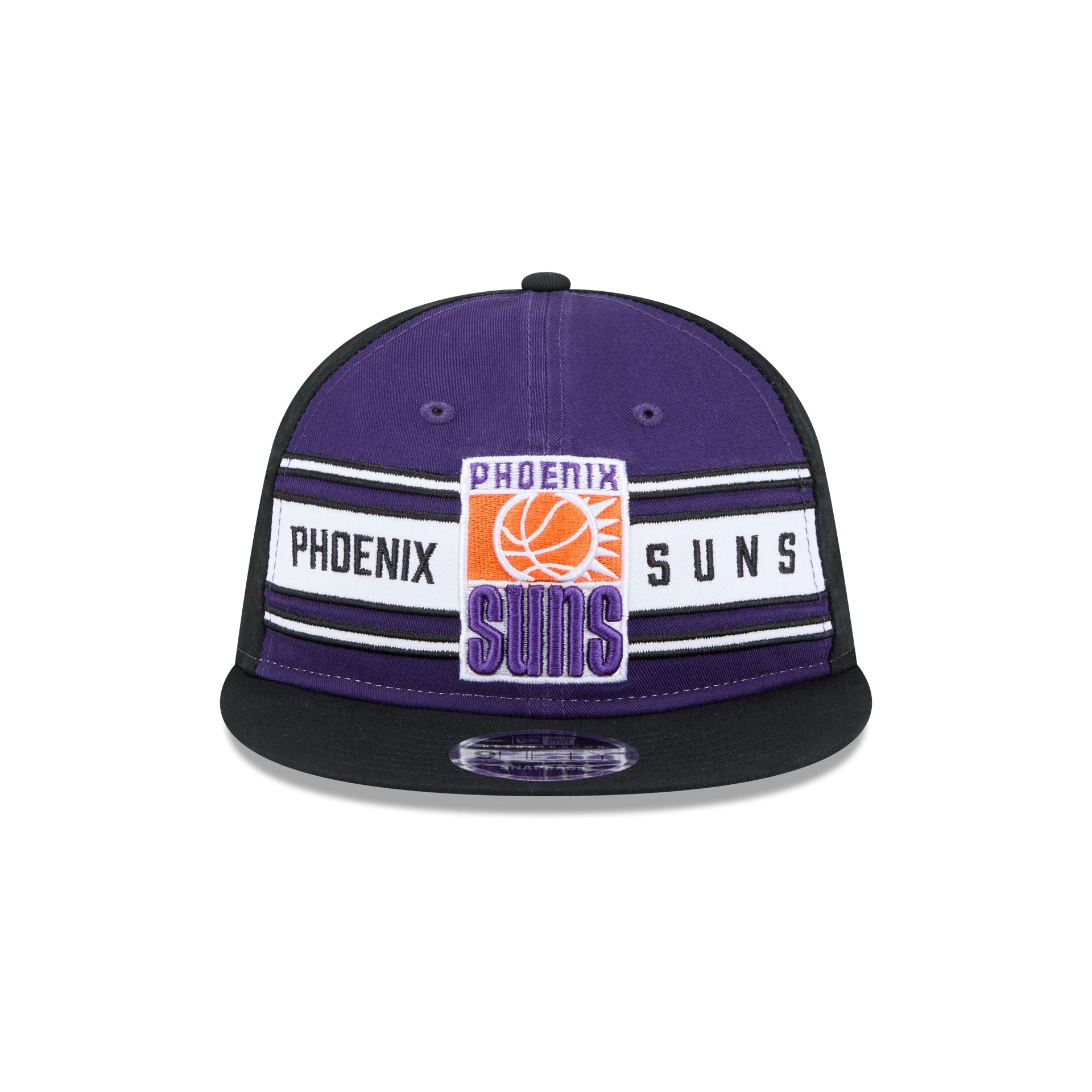 Alternative view of Phoenix Suns Team Stripes Retro Crown 9Fifty Snapback Hat
