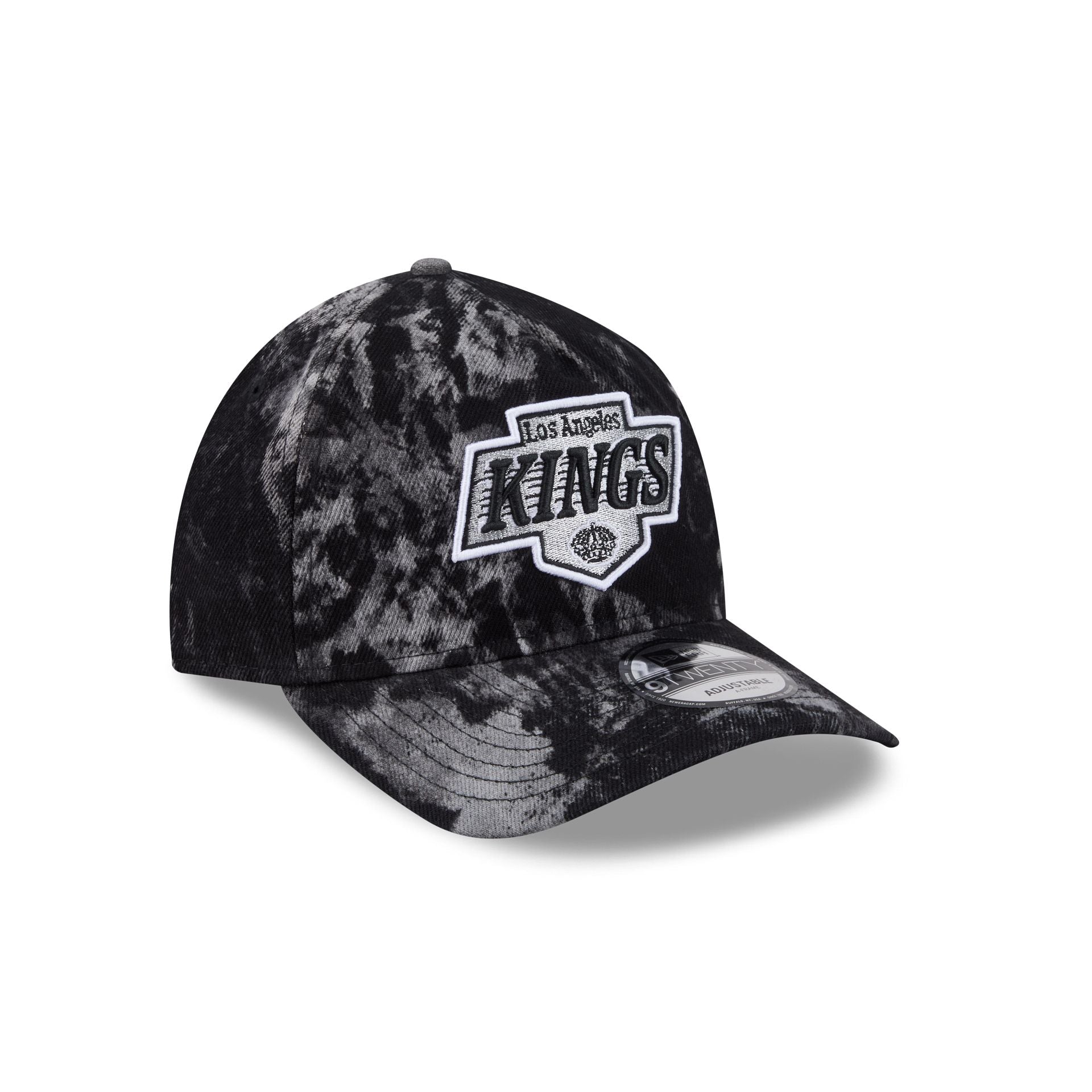 Los Angeles Kings Bleached Denim 9Twenty A-Frame Adjustable Hat - Image 3