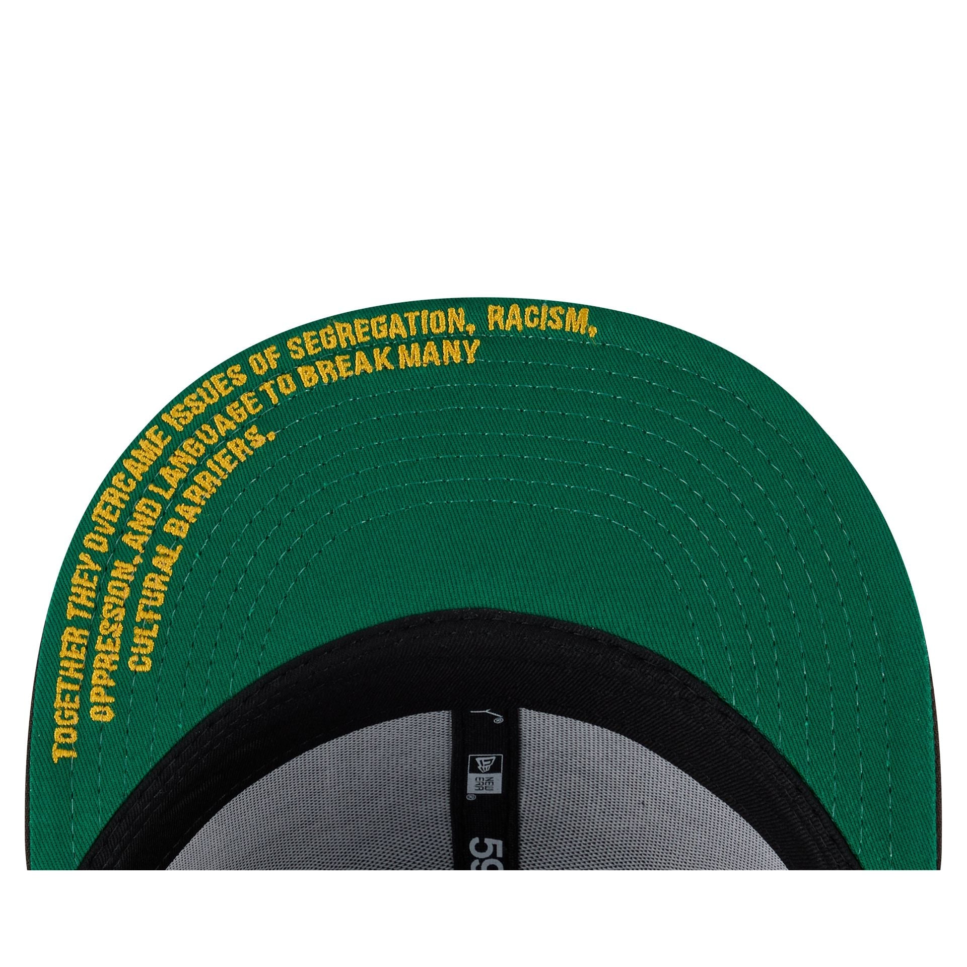 New York Black Yankees Brown Suede 59Fifty Fitted Hat - Image 7