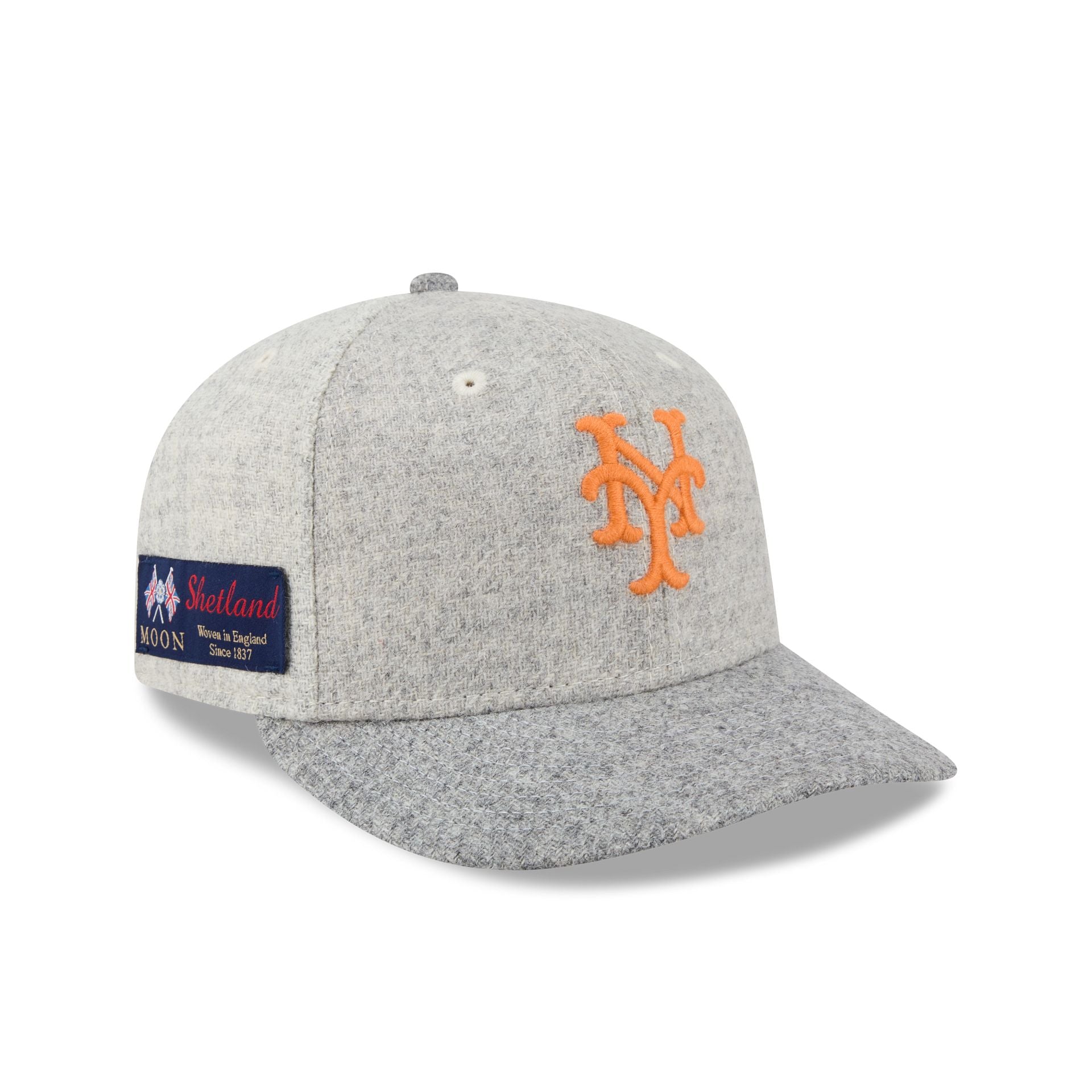 New York Mets Stone Shetland Moon 59Fifty Fitted Hat