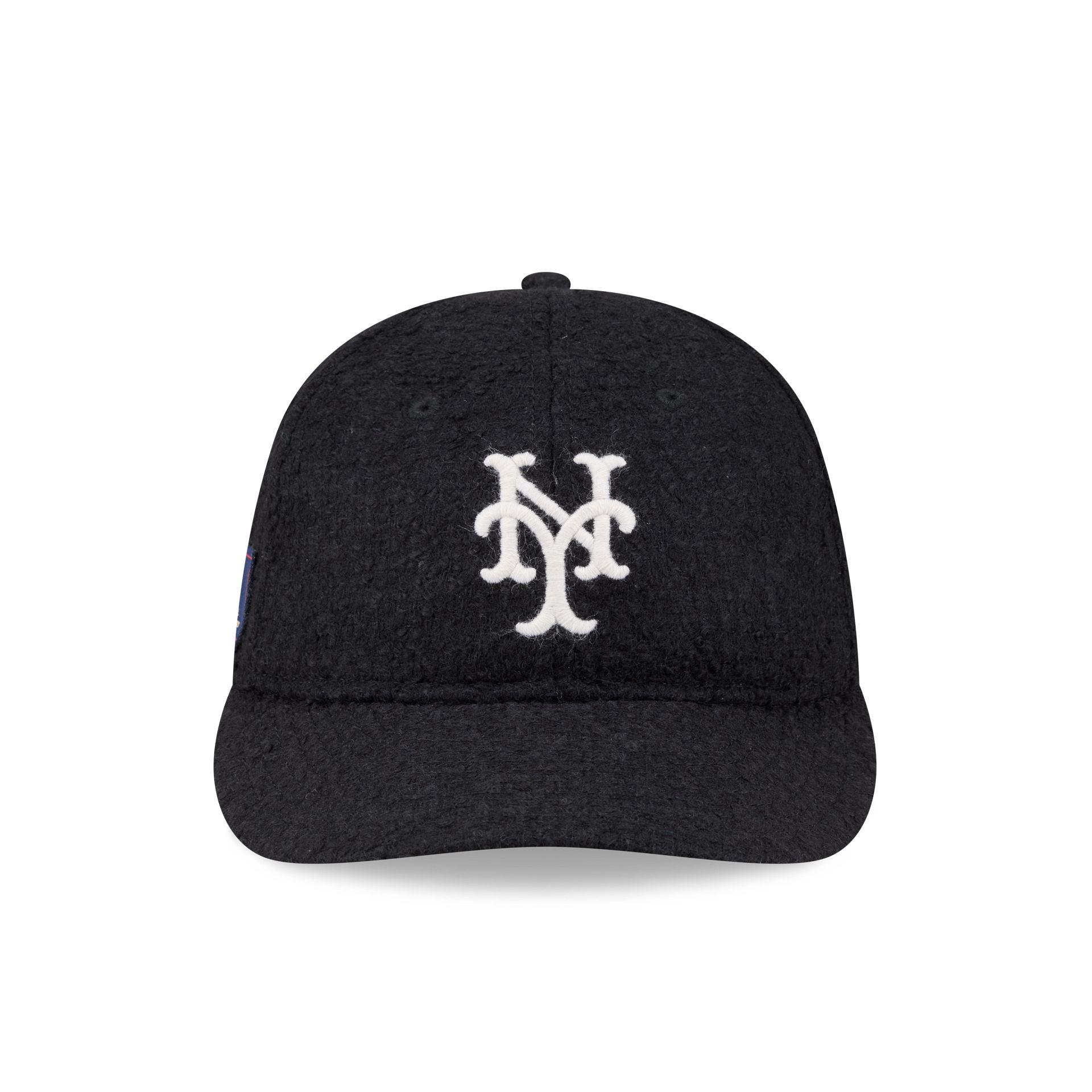 Alternative view of New York Mets Navy Merino & Cashmere Moon Retro Crown 9Fifty Adjustable Hat