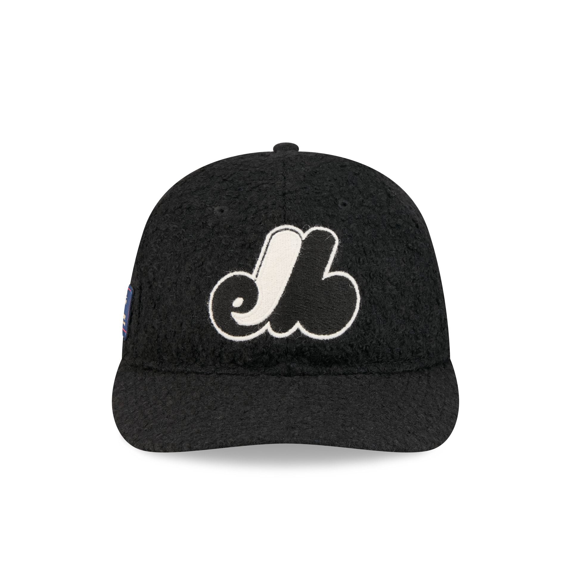 Alternative view of Montreal Expos Navy Merino & Cashmere Moon Retro Crown 9Fifty Adjustable Hat