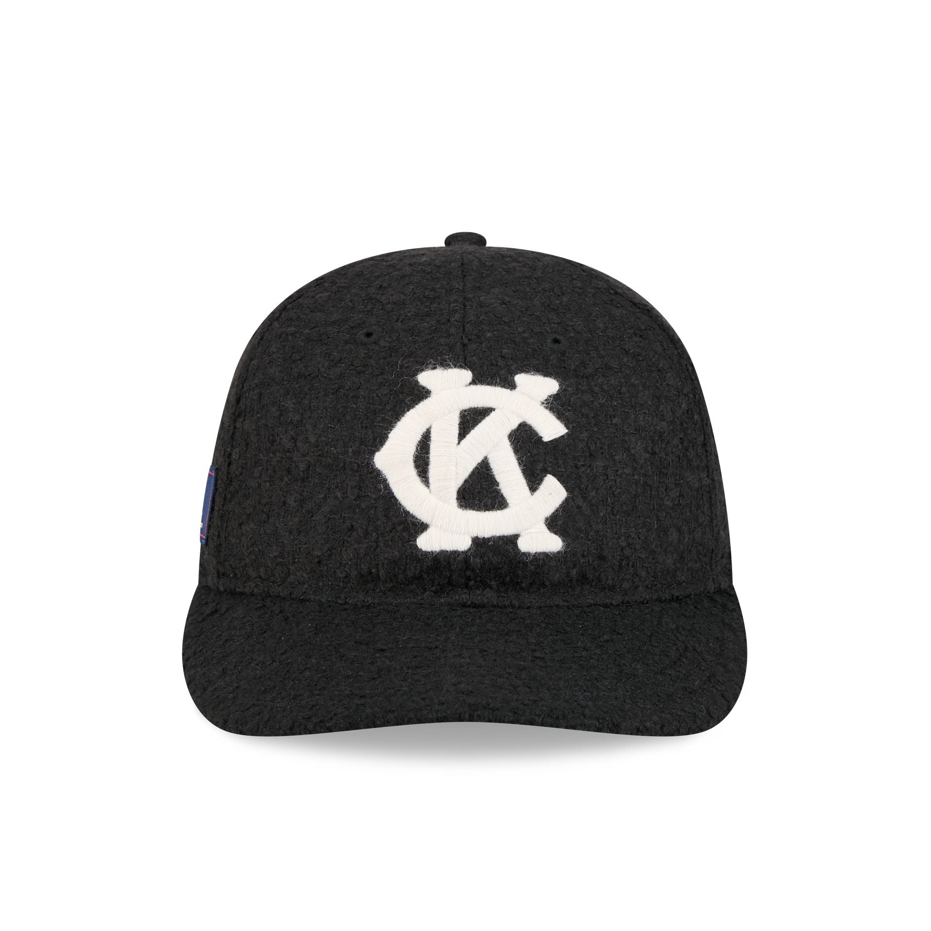 Alternative view of Kansas City Monarchs Navy Merino & Cashmere Moon Retro Crown 9Fifty Adjustable Hat
