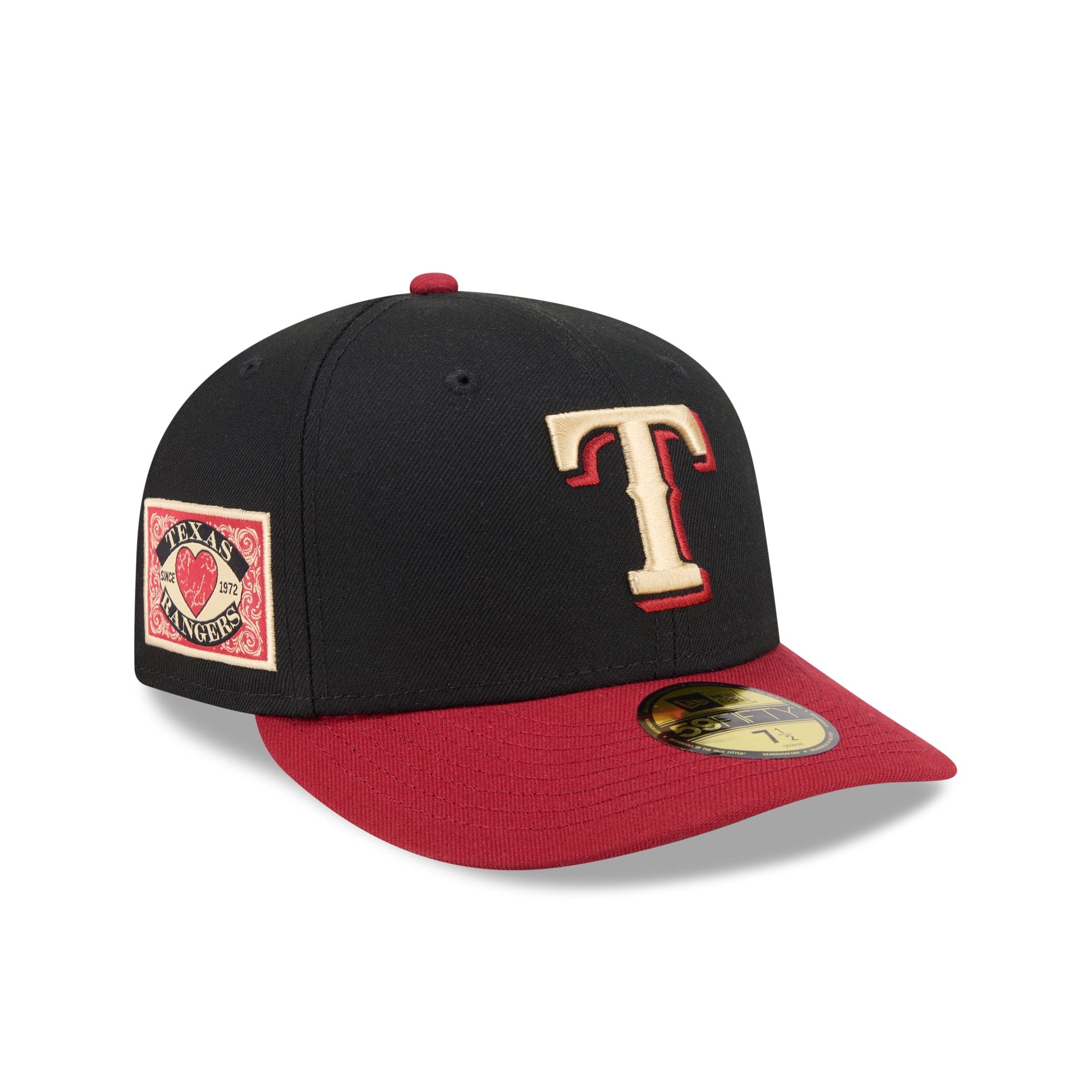 Texas Rangers Team Cards 59Fifty Fitted Hat