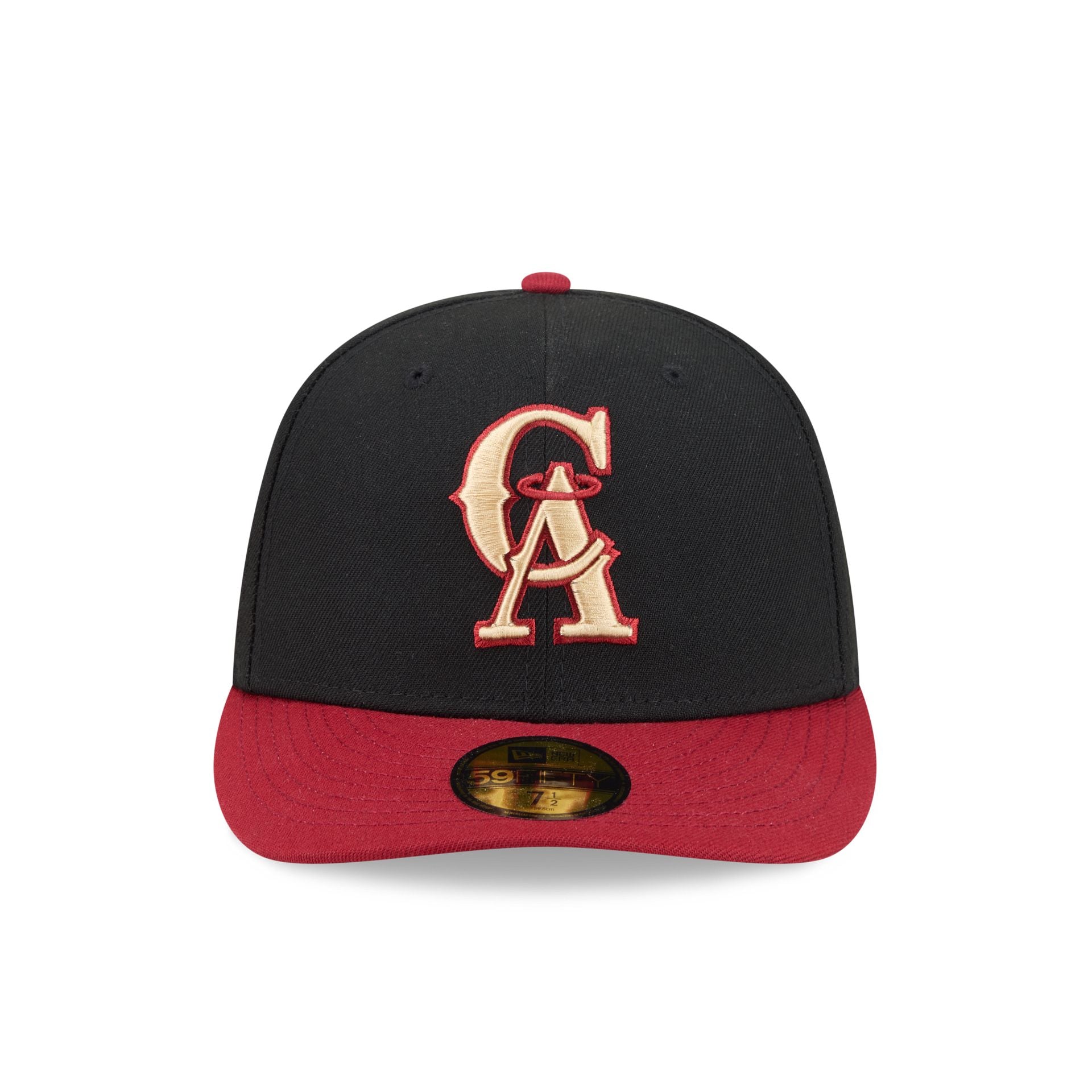 Alternative view of Los Angeles Angels Team Cards 59Fifty Fitted Hat