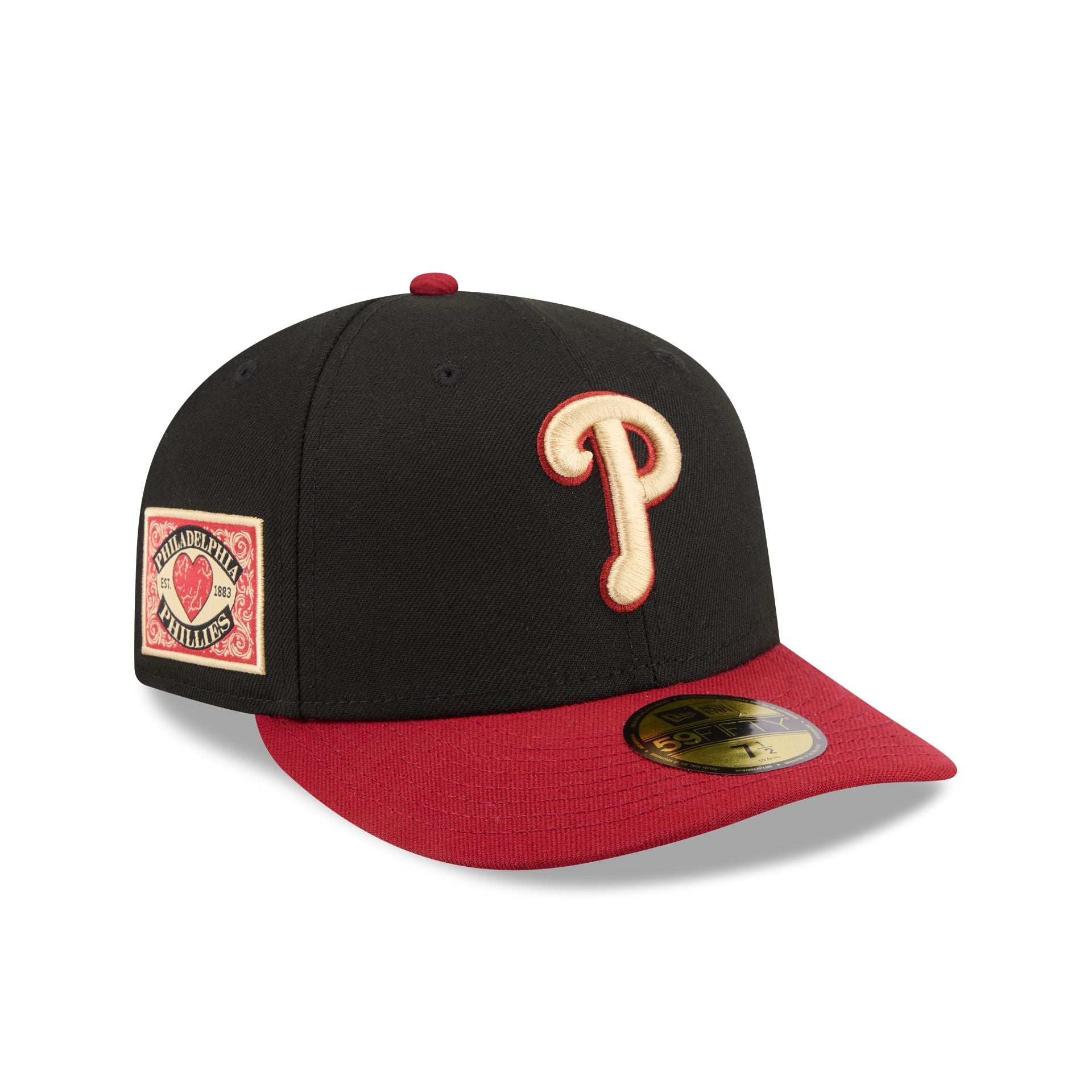 Philadelphia Phillies Team Cards 59Fifty Fitted Hat