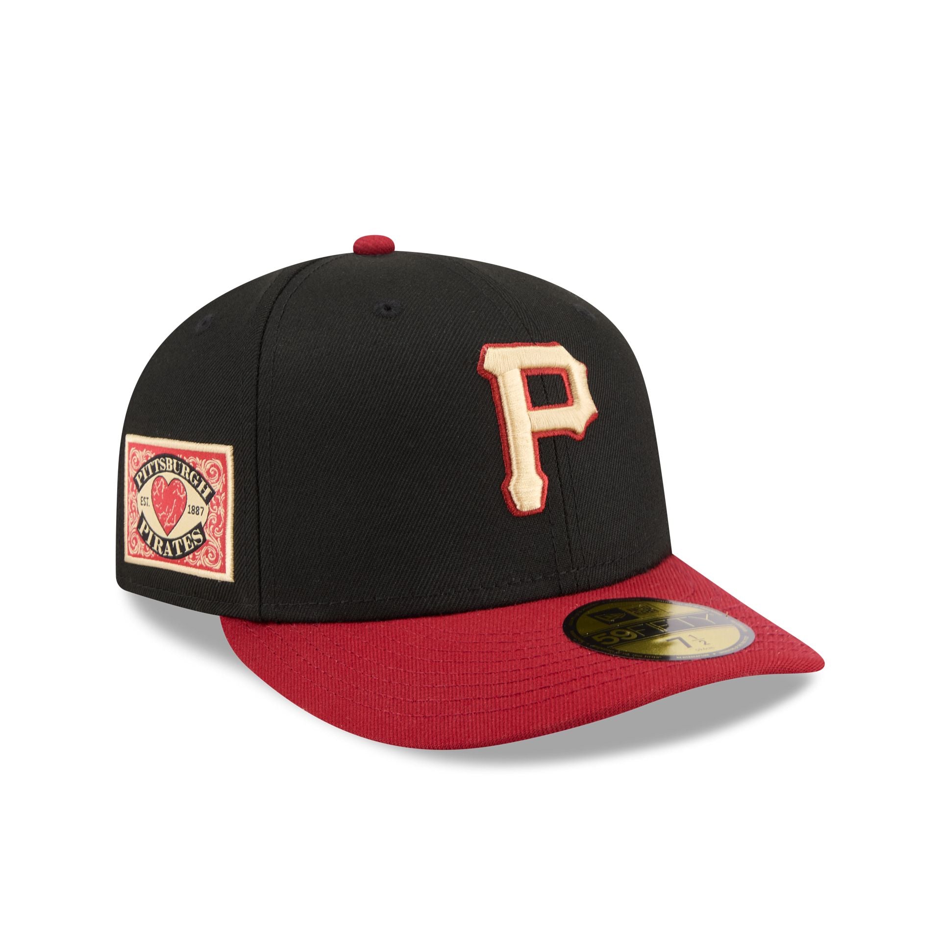 Pittsburgh Pirates Team Cards 59Fifty Fitted Hat