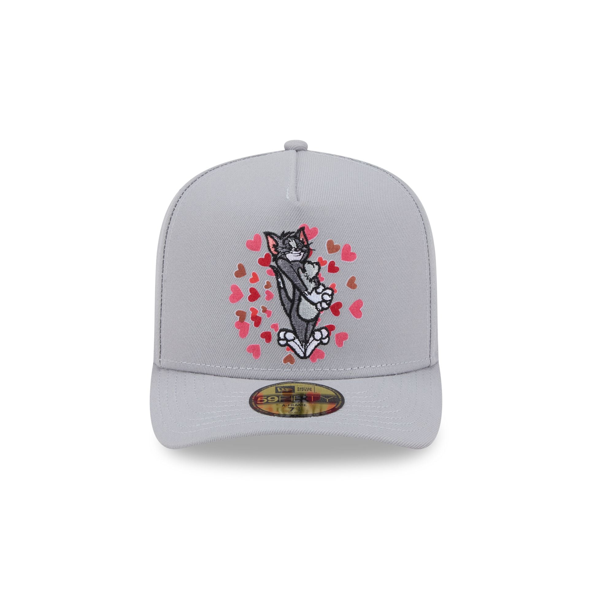 Alternative view of Tom And Jerry Hearts 59Fifty A-Frame Fitted Hat