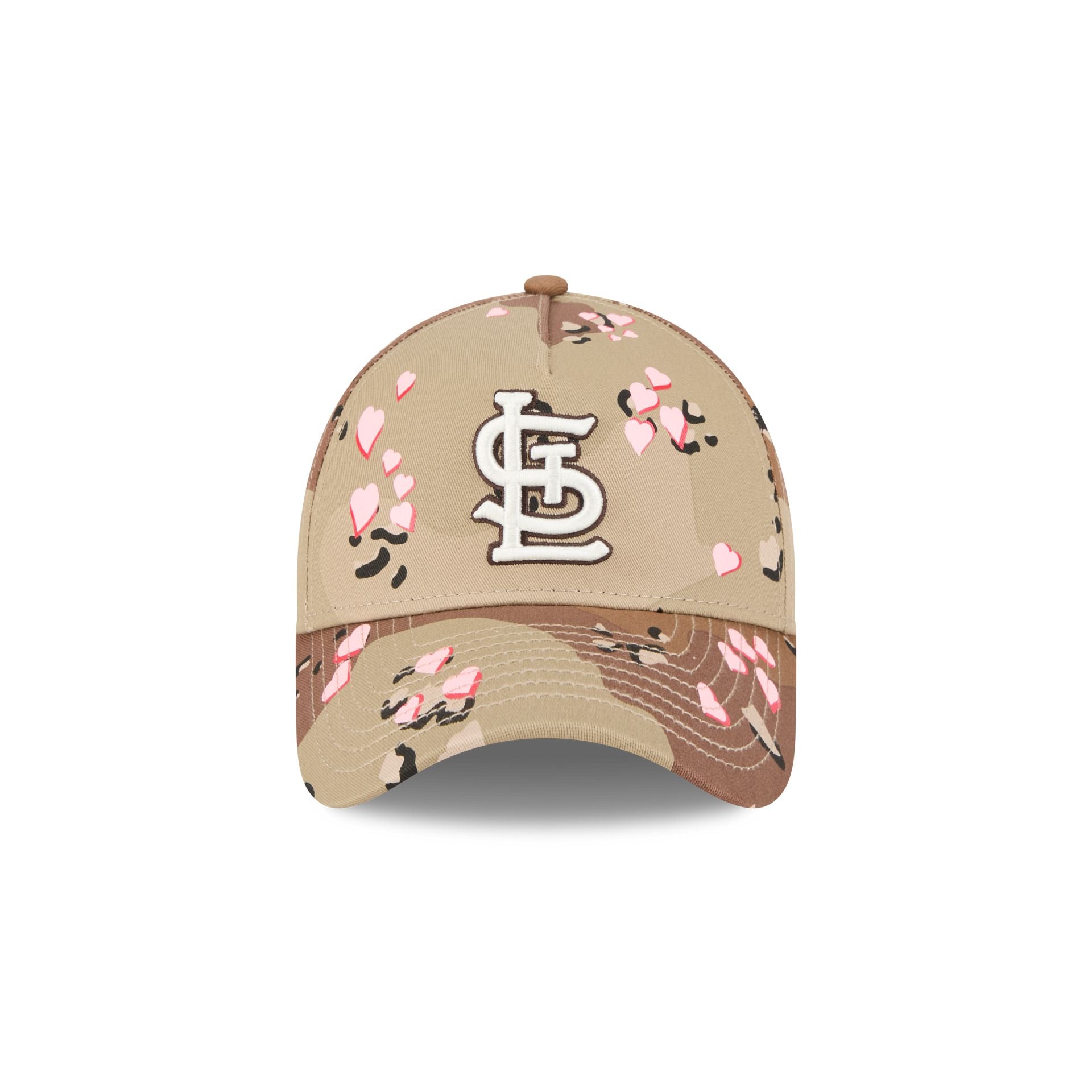 Alternative view of St. Louis Cardinals Camo Hearts 9Forty A-Frame Snapback Hat