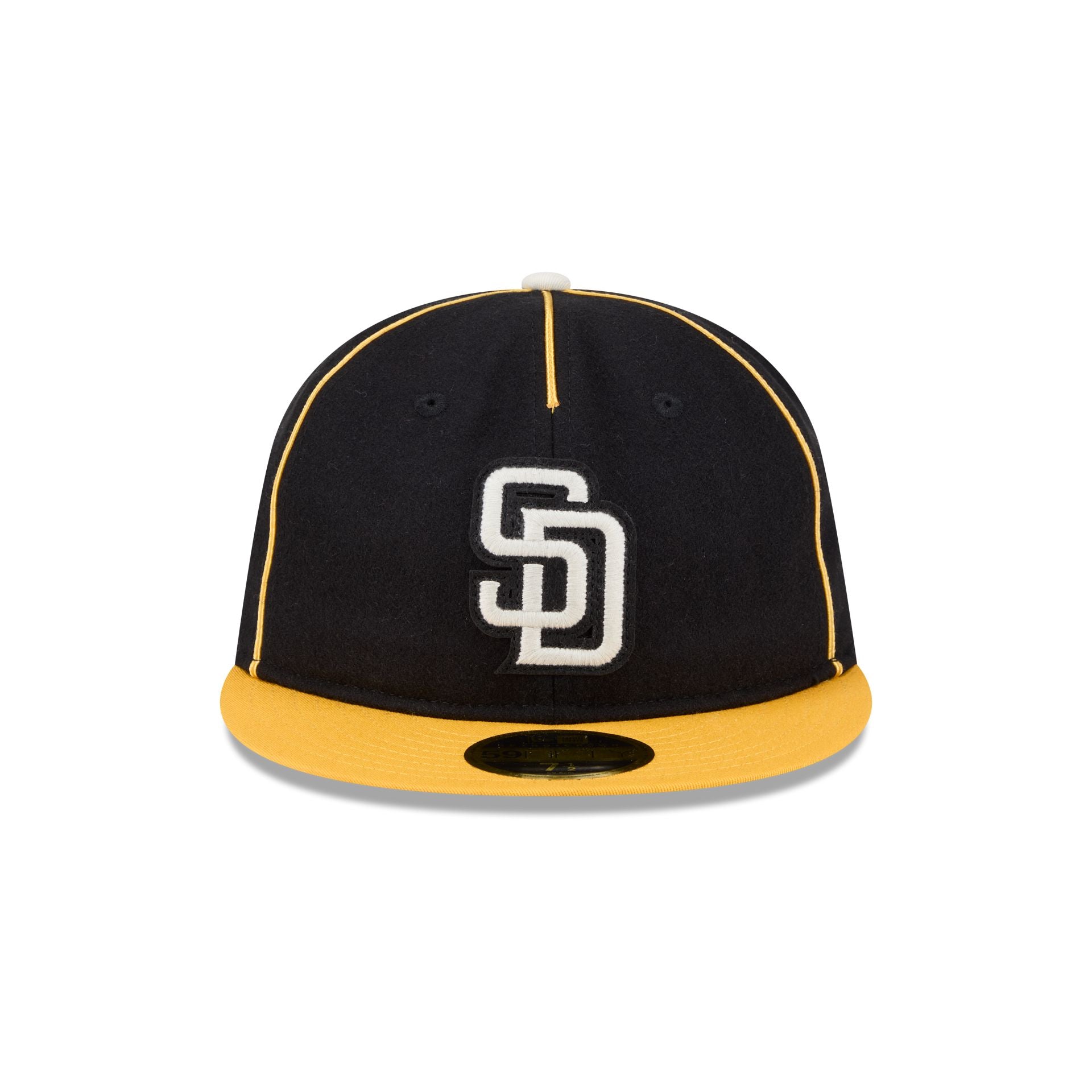 Alternative view of San Diego Padres Felt Logo Retro Crown 59Fifty Fitted Hat