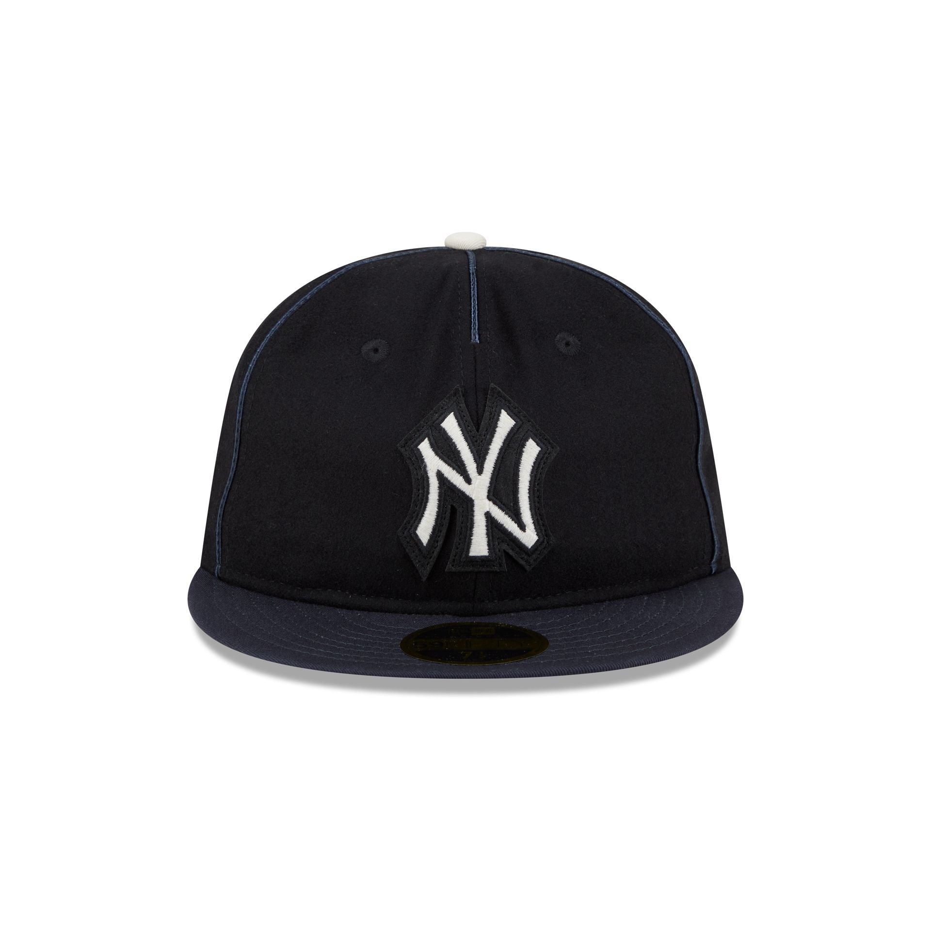 Alternative view of New York Yankees Felt Logo Retro Crown 59Fifty Fitted Hat