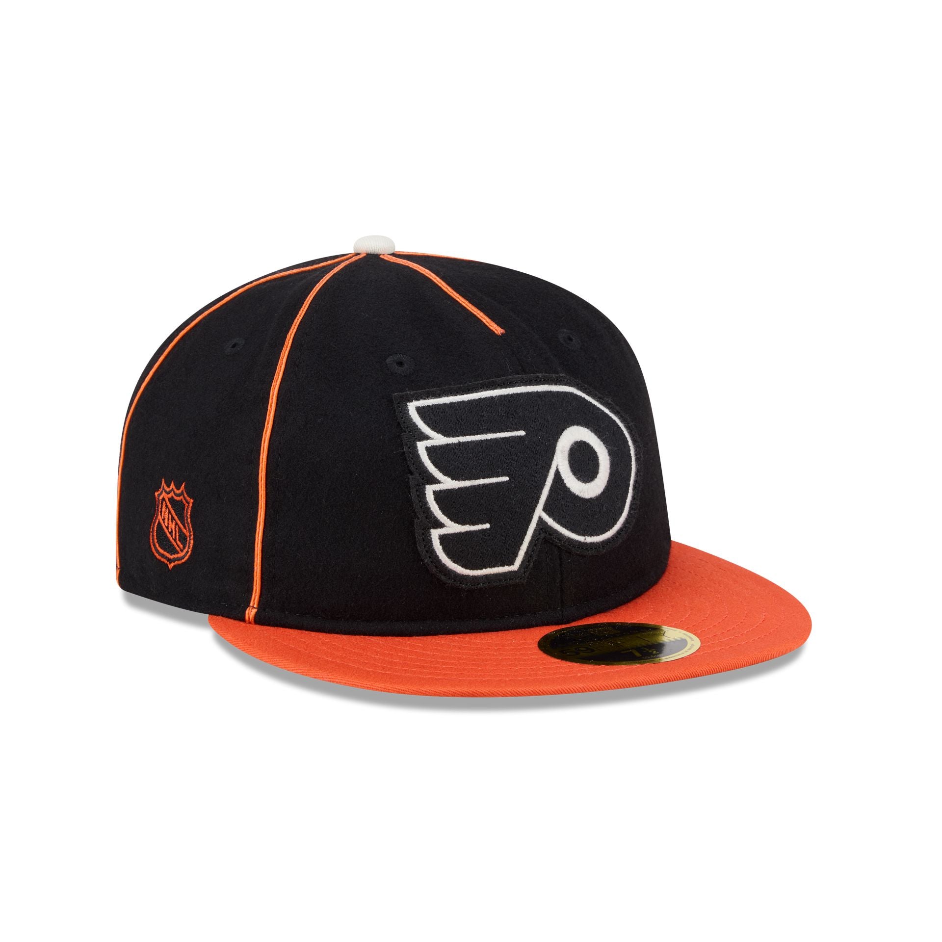 Philadelphia Flyers Felt Logo Retro Crown 59Fifty Fitted Hat