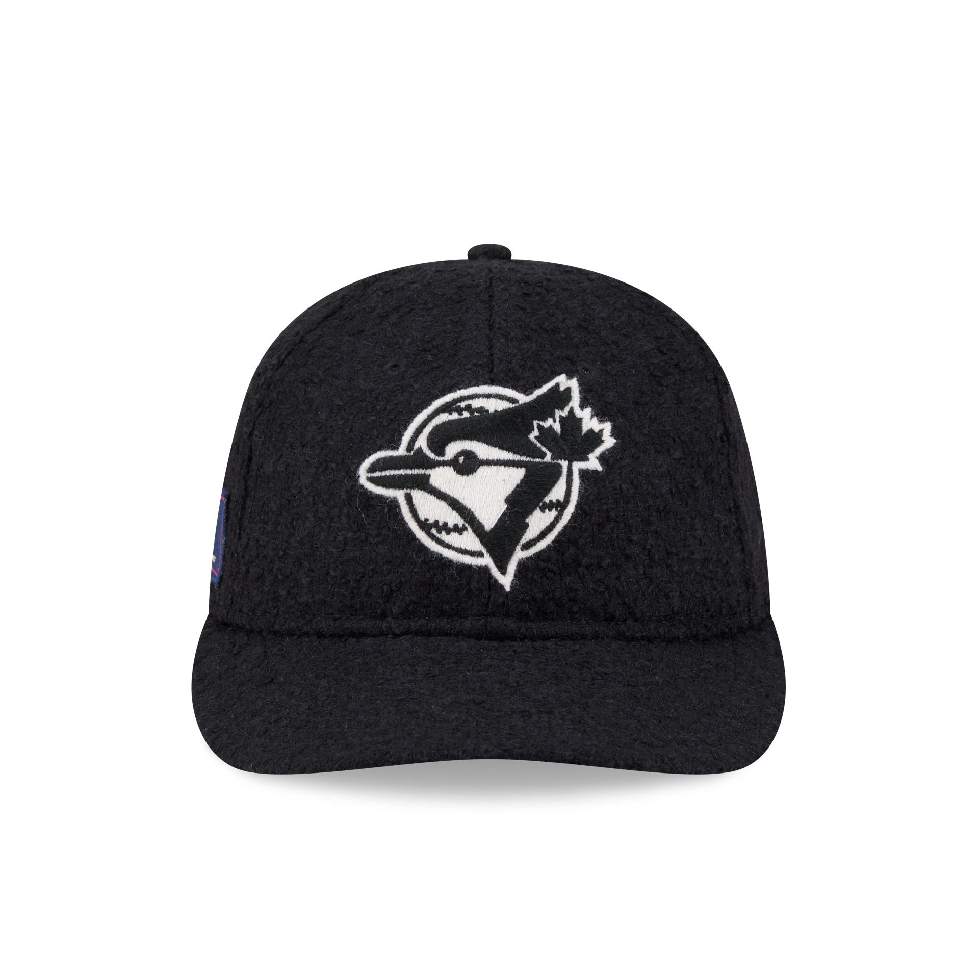 Alternative view of Toronto Blue Jays Navy Merino & Cashmere Moon Retro Crown 9Fifty Adjustable Hat